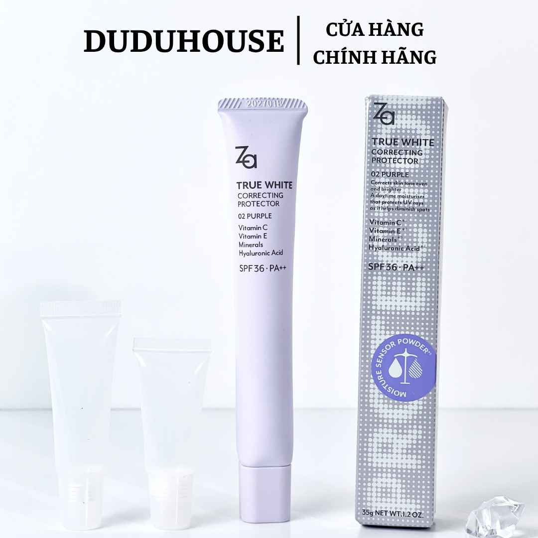 Kem Lót Tím ZA Tone 02 Mẫu Thử 10g