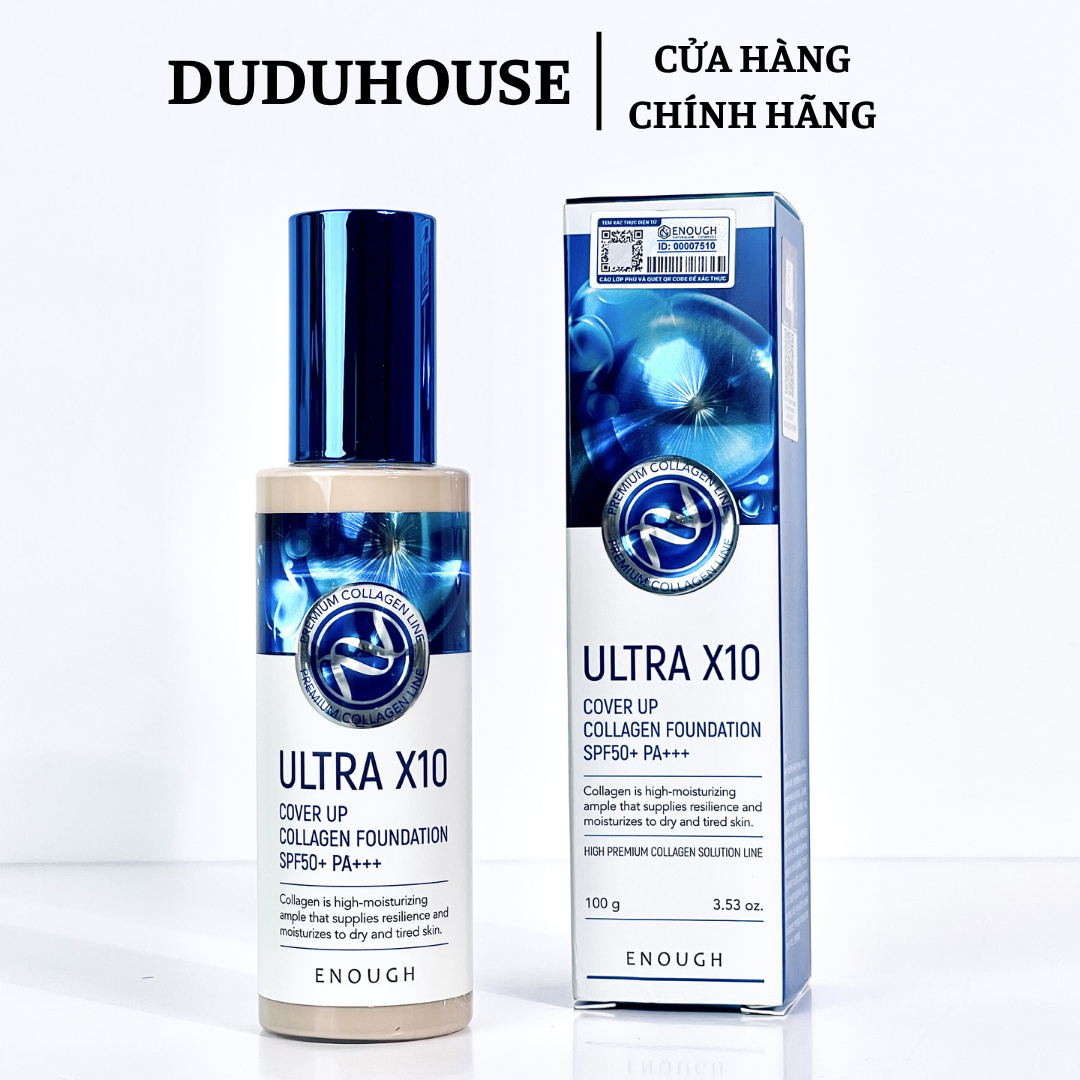 Kem Nền Collagen Ultra X10 Tone 21 Fullsize 100g