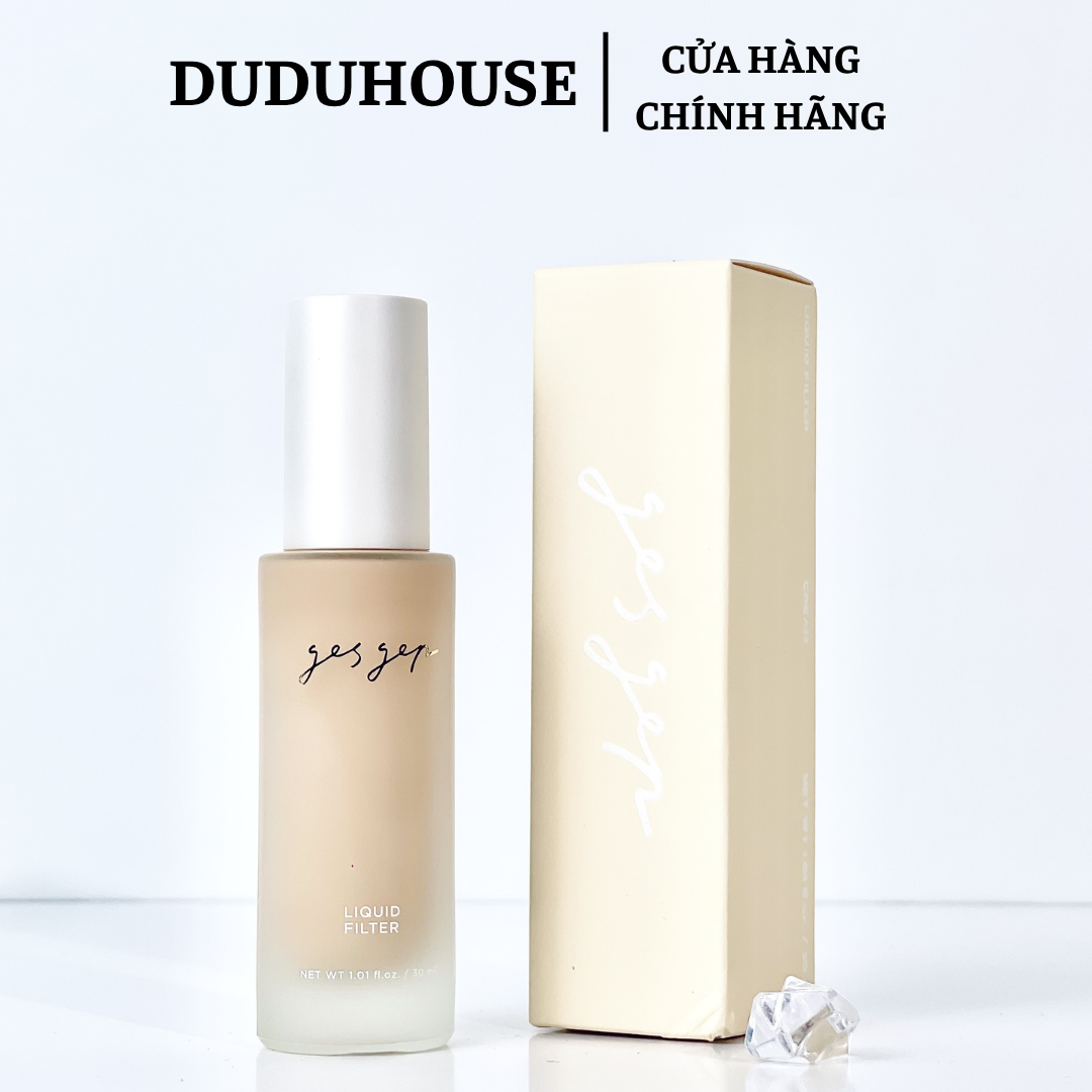 Kem Nền Gesgep Liquid Filter Tone Ivory Fullsize 30ml
