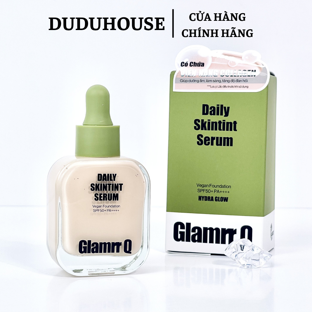 Kem Nền Glamrr Q Daily SkinTint Tone 0.7 Fullsize 30ml