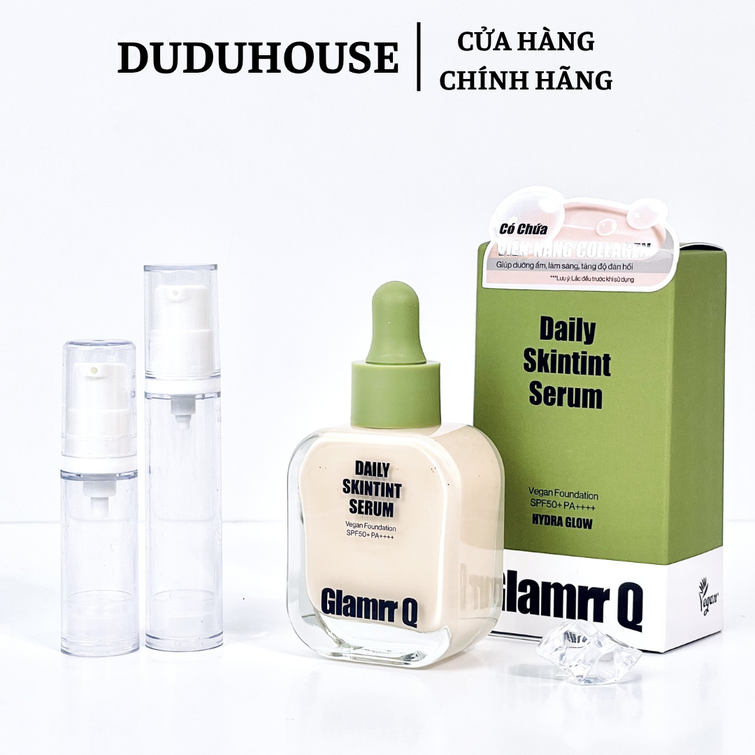 Kem Nền Glamrr Q Daily SkinTint Tone 0.7 Mẫu Thử 5ml
