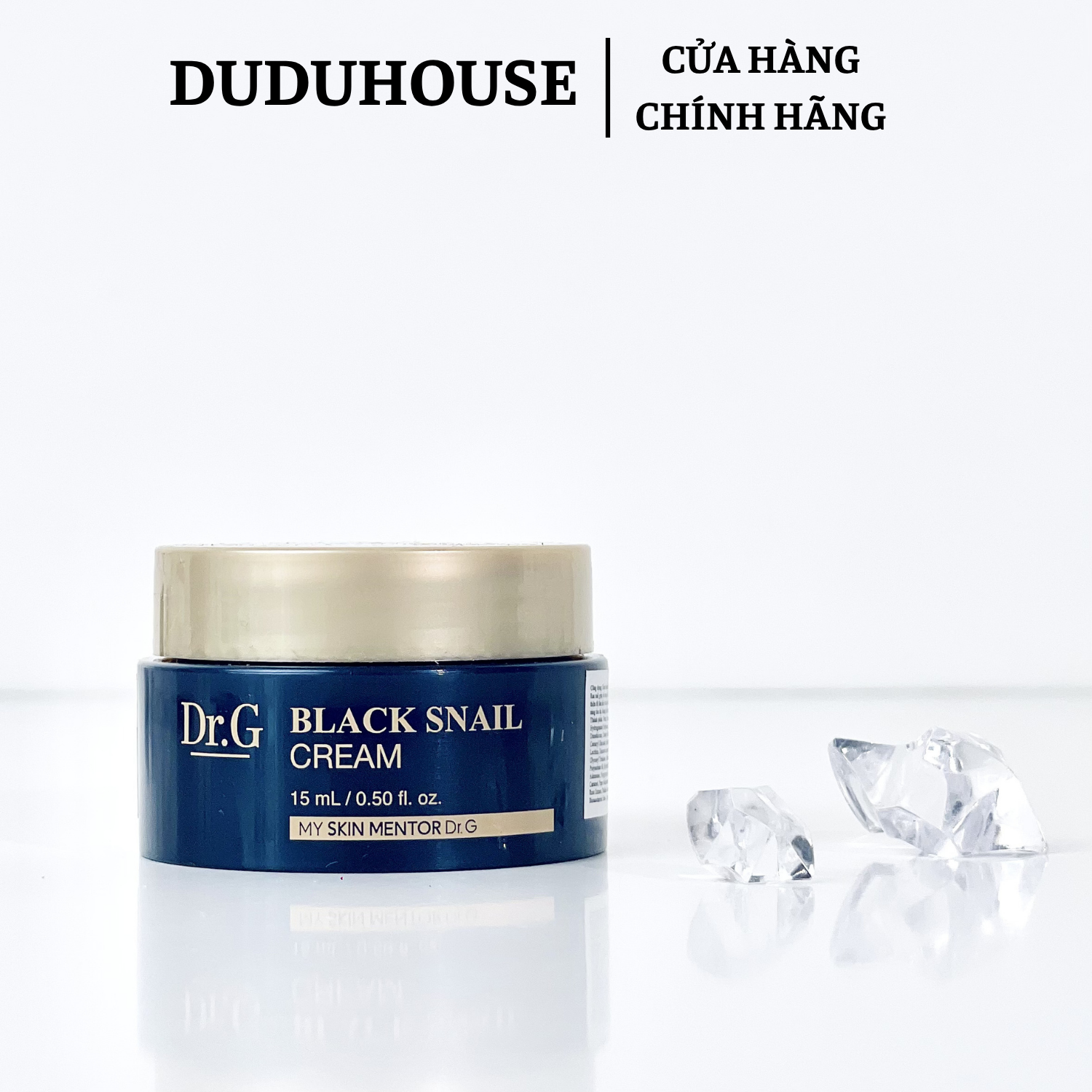 Kem Ốc Sên Đen Dr.G Black Snail Minisize 15ml