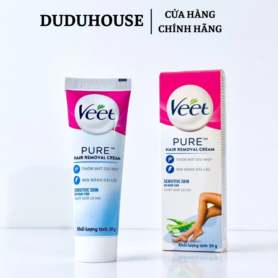 Kem Tẩy Lông Veet Xanh Minisize 50g