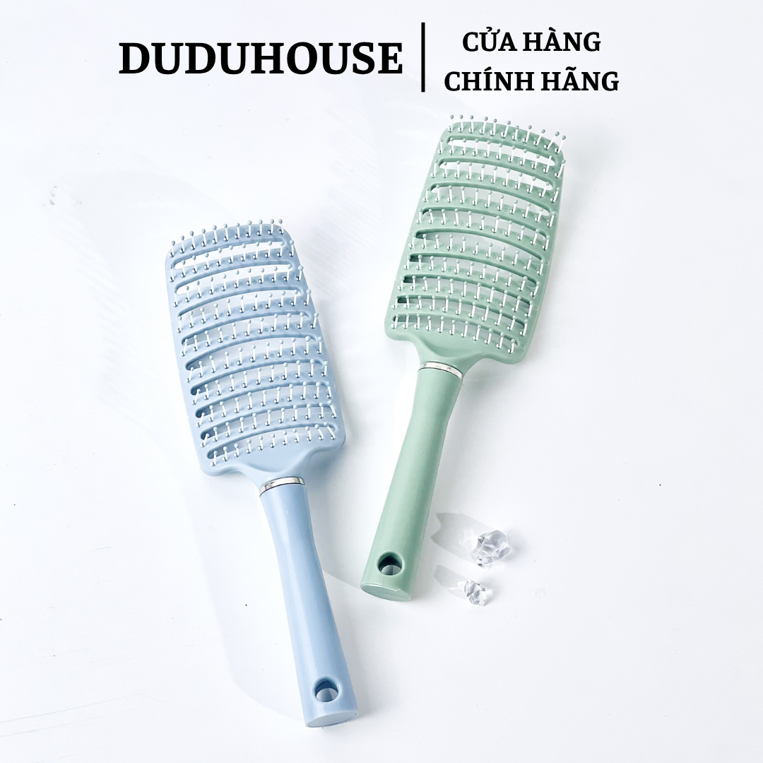 Lược Chải Tóc Đệm Khí Xanh Dương/Xanh Lá/Hồng
