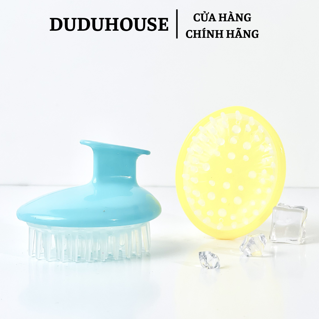 Lược Gội Đầu Silicon Nhiều Màu