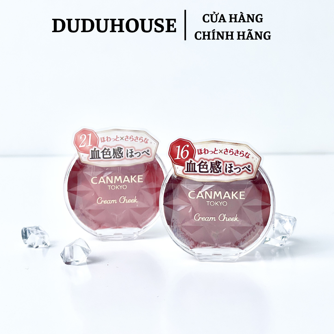 Má Hồng Kem Canmake Màu 16 Almond Terracotta Fullsize 2.3g