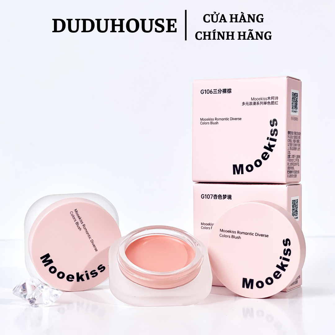 Má Hồng Kem Mooekiss 5g G107 Mẫu Thử 1g