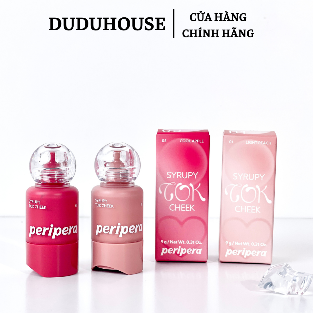 Má Hồng Kem Peripera Syrupy Màu 08 Mẫu Thử 0.7g