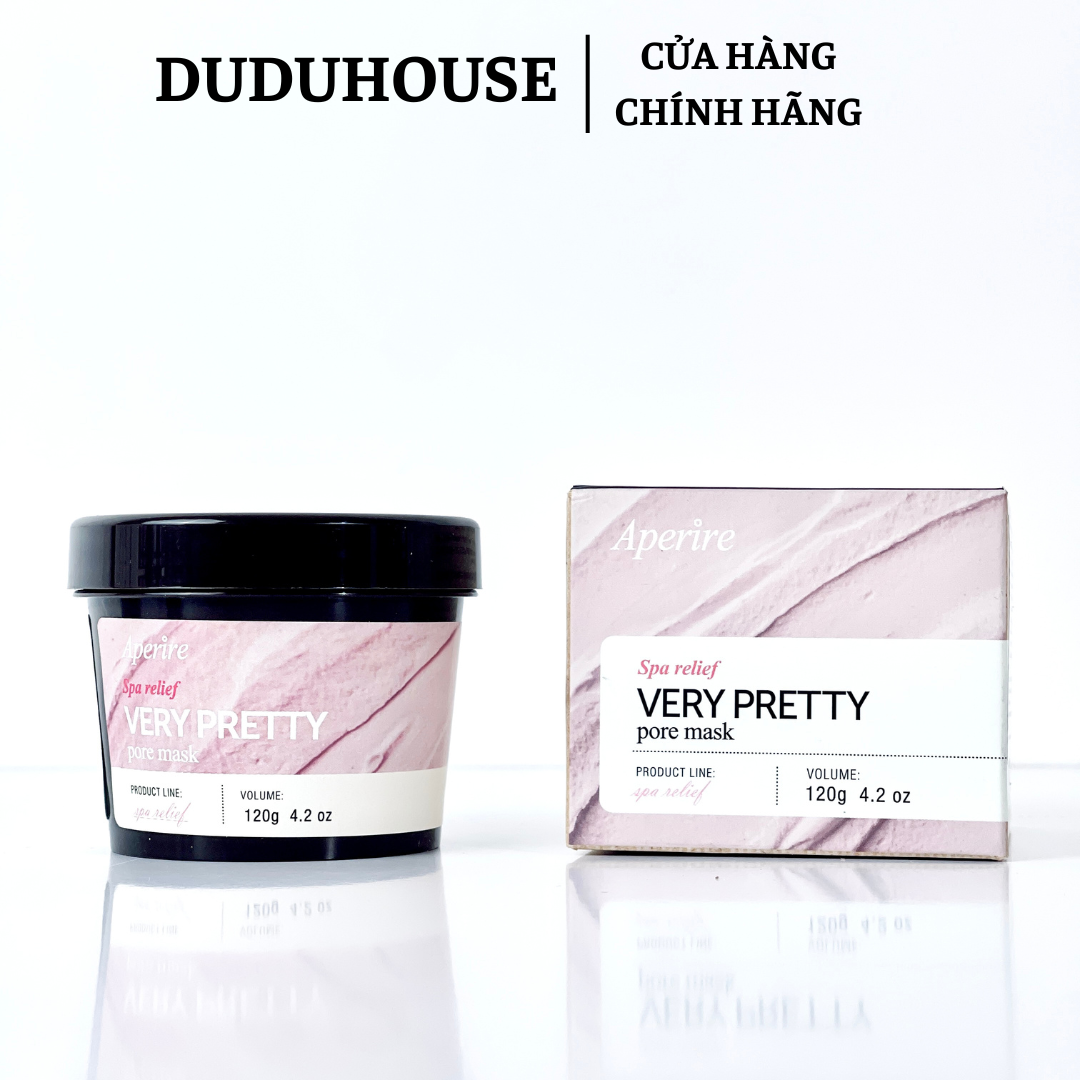 Mặt Nạ Đất Sét Aperire Hồng Fullsize 120g