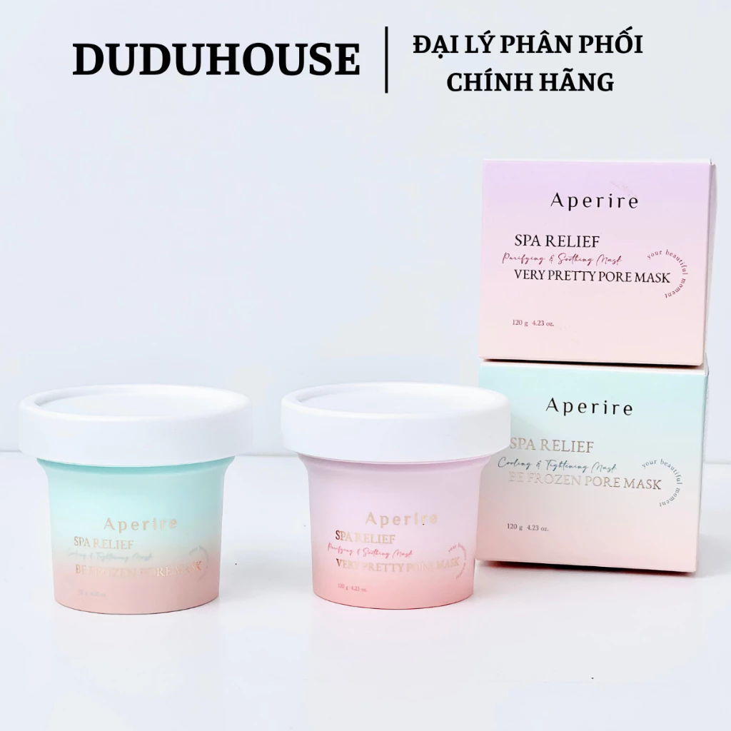 Mặt Nạ Đất Sét Aperire Xanh Be Frozen Pore Mask Fullsize 200g