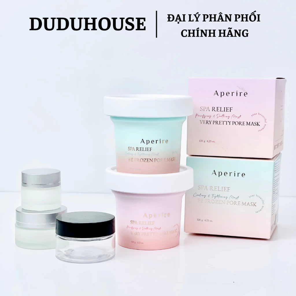 Mặt Nạ Đất Sét Aperire Xanh Be Frozen Pore Mask Mẫu Thử 30g