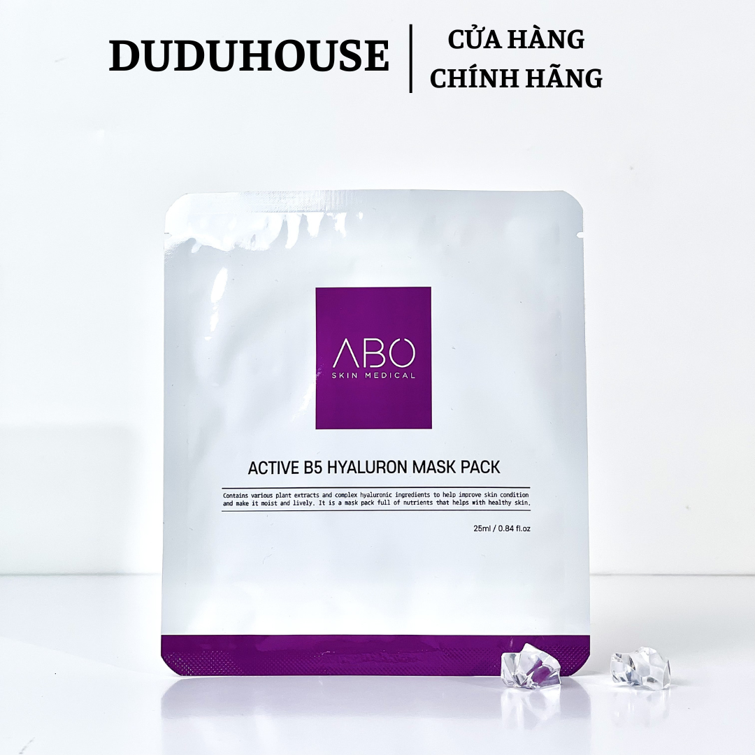 Mặt Nạ Giấy ABO Active B5 Hyaluron - Lẻ 1 Miếng