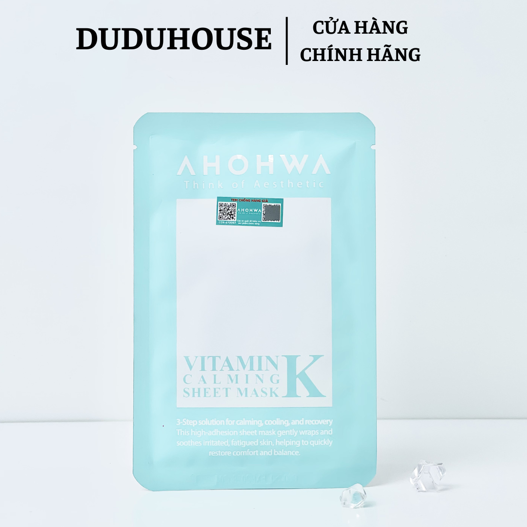 Mặt Nạ Giấy Ahohwa Vitamin K Mask 23ml