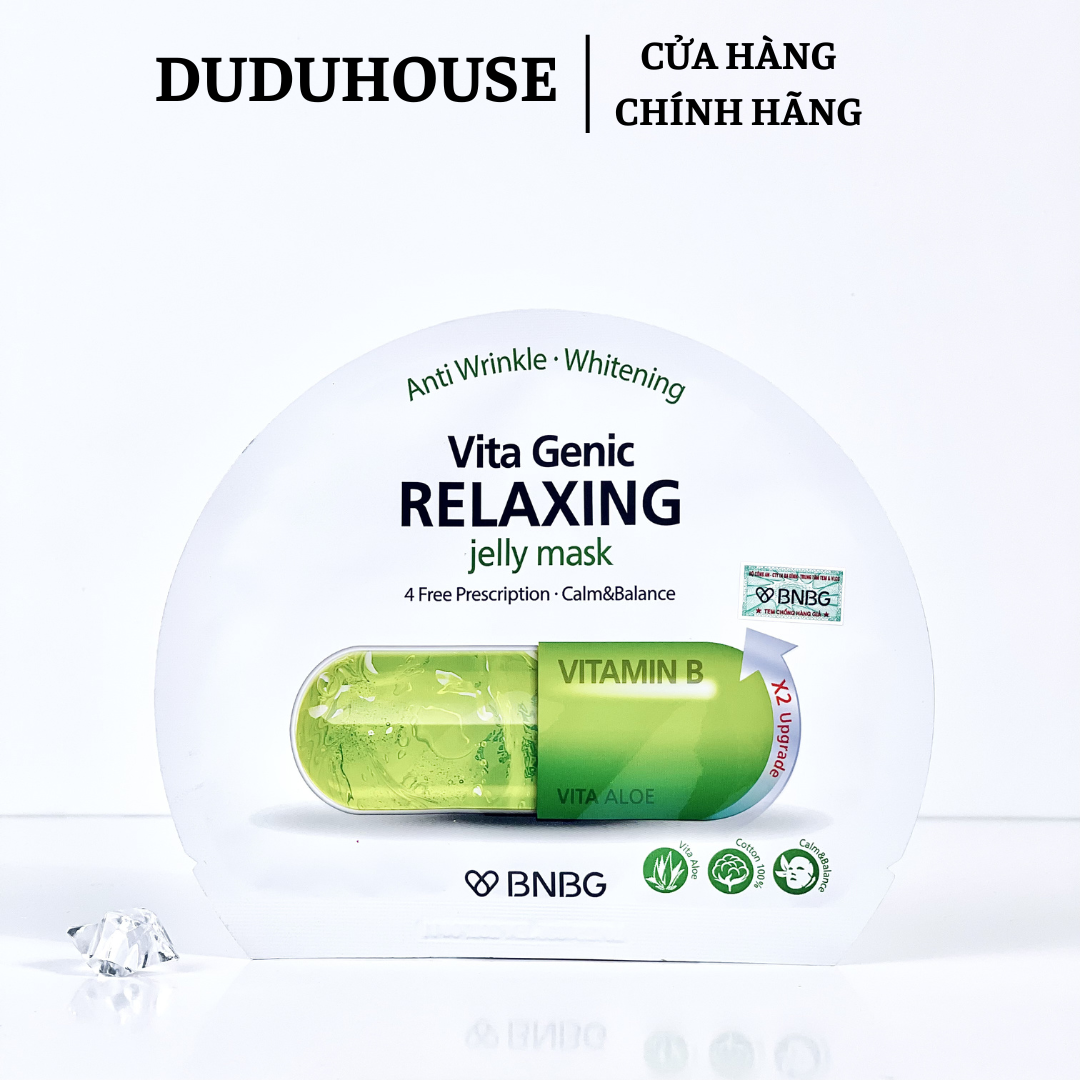 Mặt Nạ Giấy BNBG Xanh Lá - Lẻ 1 Miếng