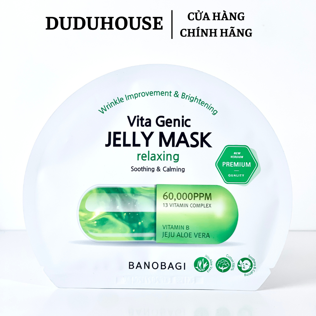 Mặt Nạ Giấy Banobagi Xanh Lá - Lẻ 1 Miếng