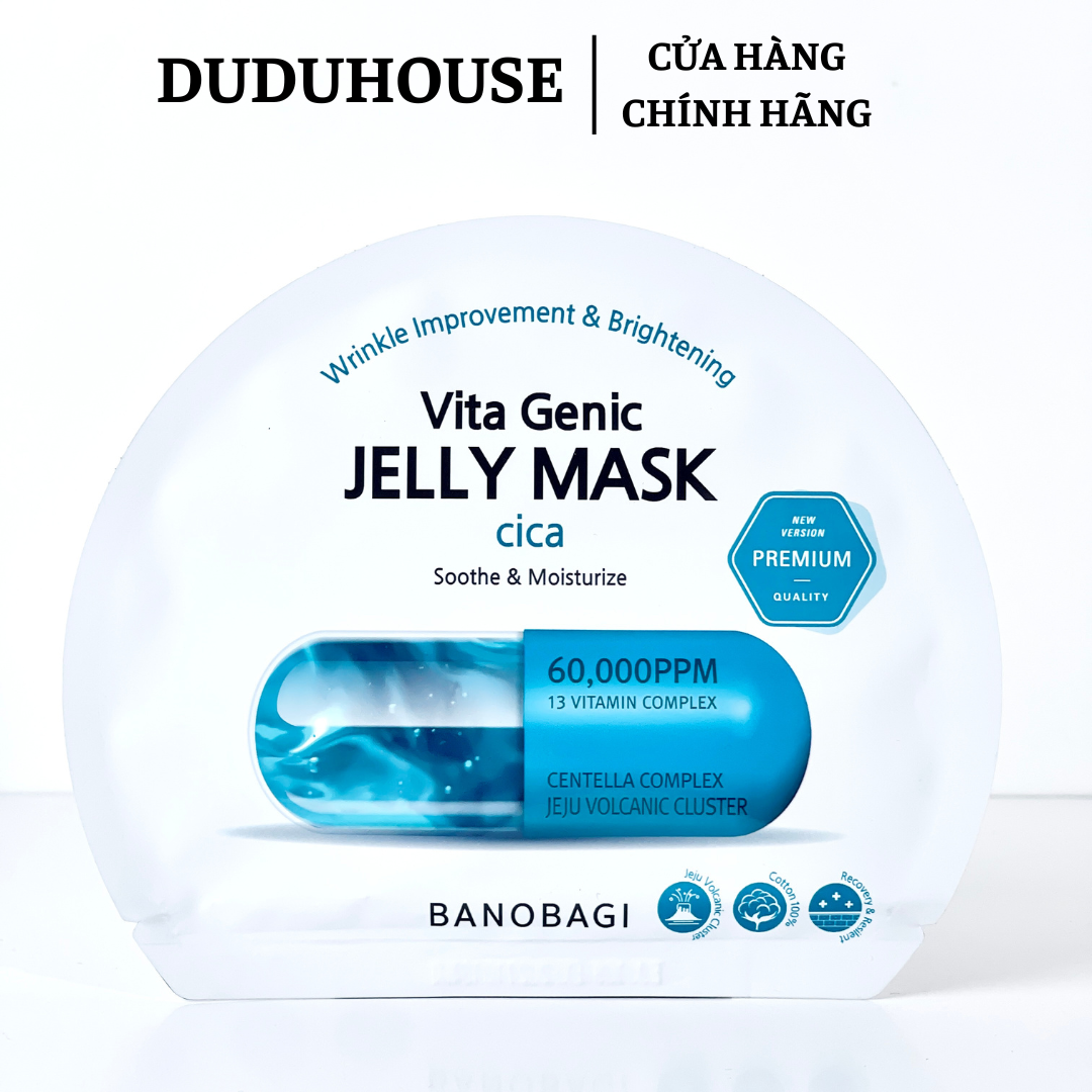Mặt Nạ Giấy Banobagi Xanh Ngọc - Lẻ 1 Miếng