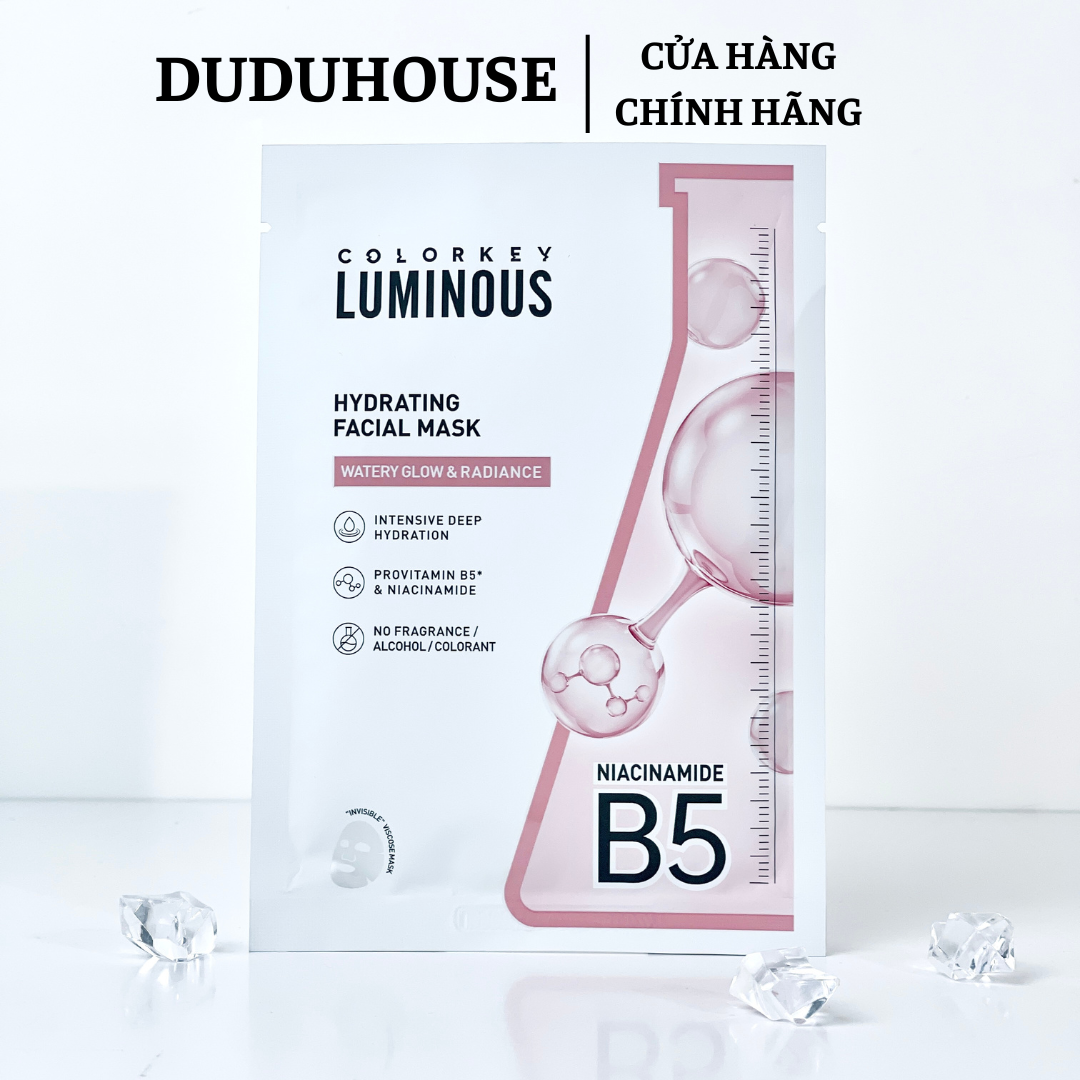 Mặt Nạ Giấy Colorkey - Niacinamide B5 - Lẻ 1 Miếng