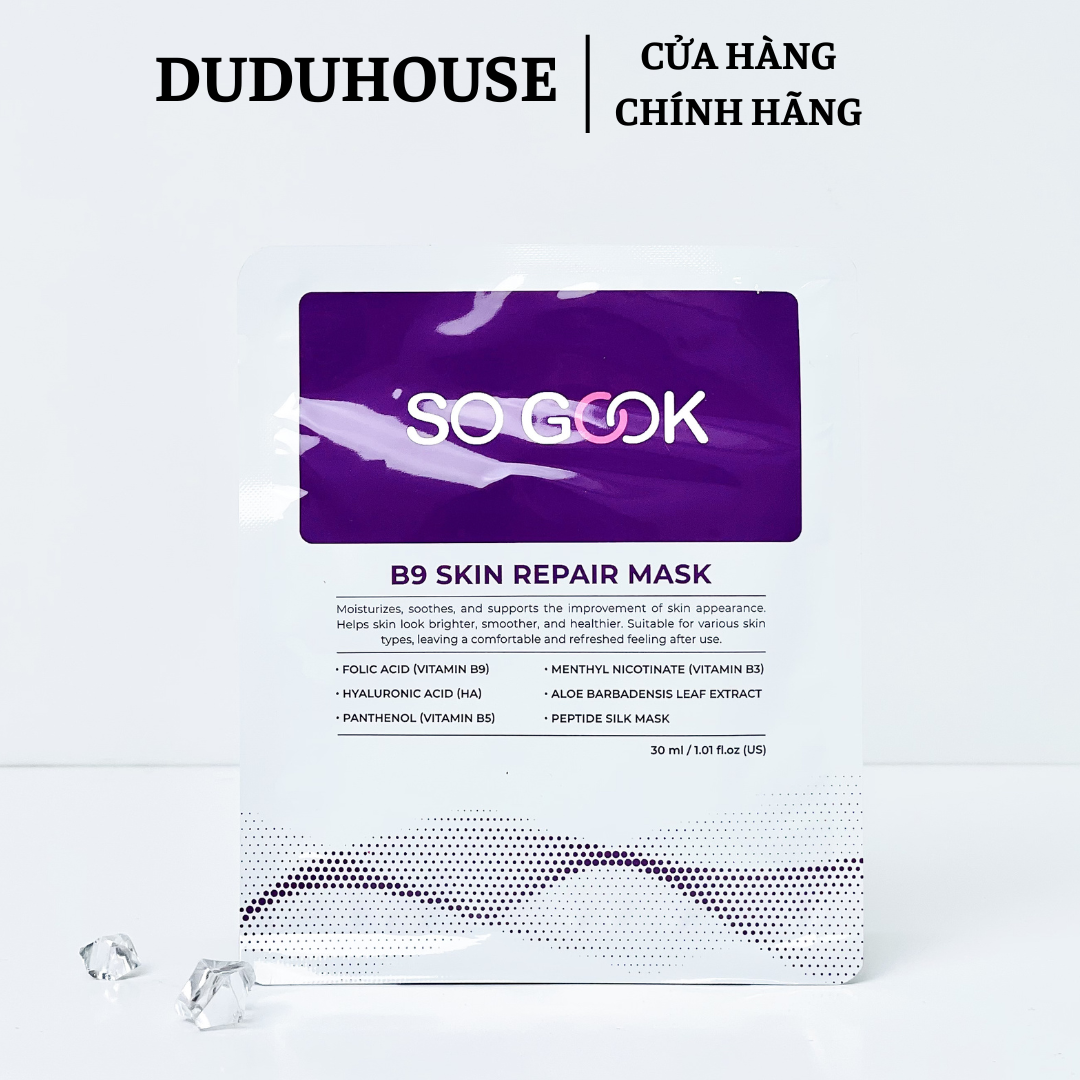 Mặt Nạ Giấy So Gook B9 Skin Repair Mask 25ml - Lẻ 1 Miếng
