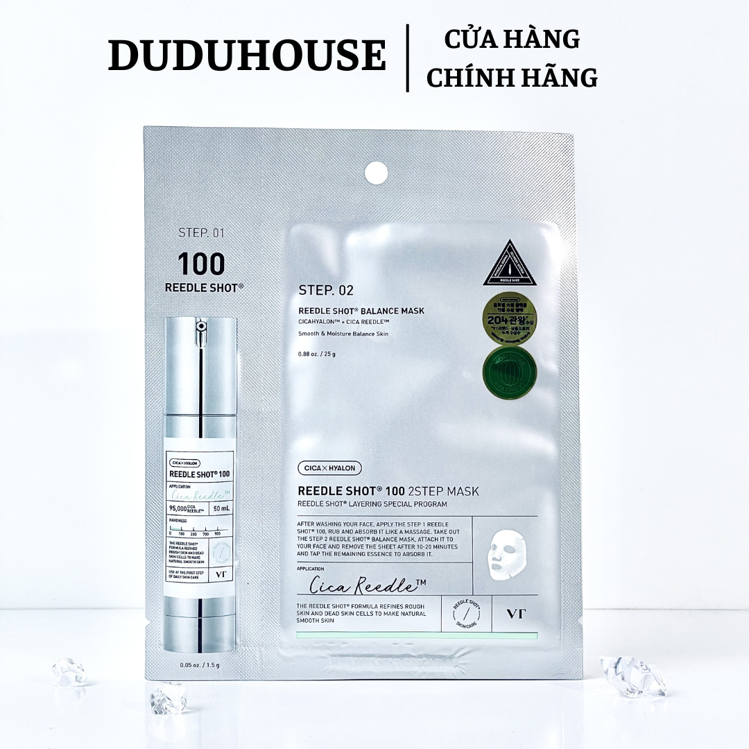 Mặt Nạ Giấy VT Reedle Shot 100 2 Tep - Lẻ 1 Miếng