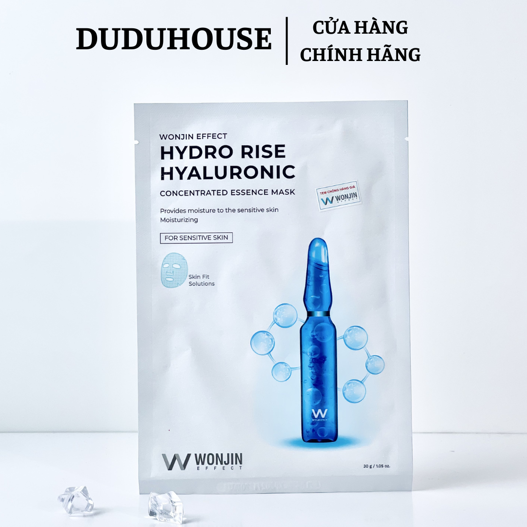 Mặt Nạ Giấy Wonjin Hydro Rise Xanh Dương - Lẻ 1 Miếng