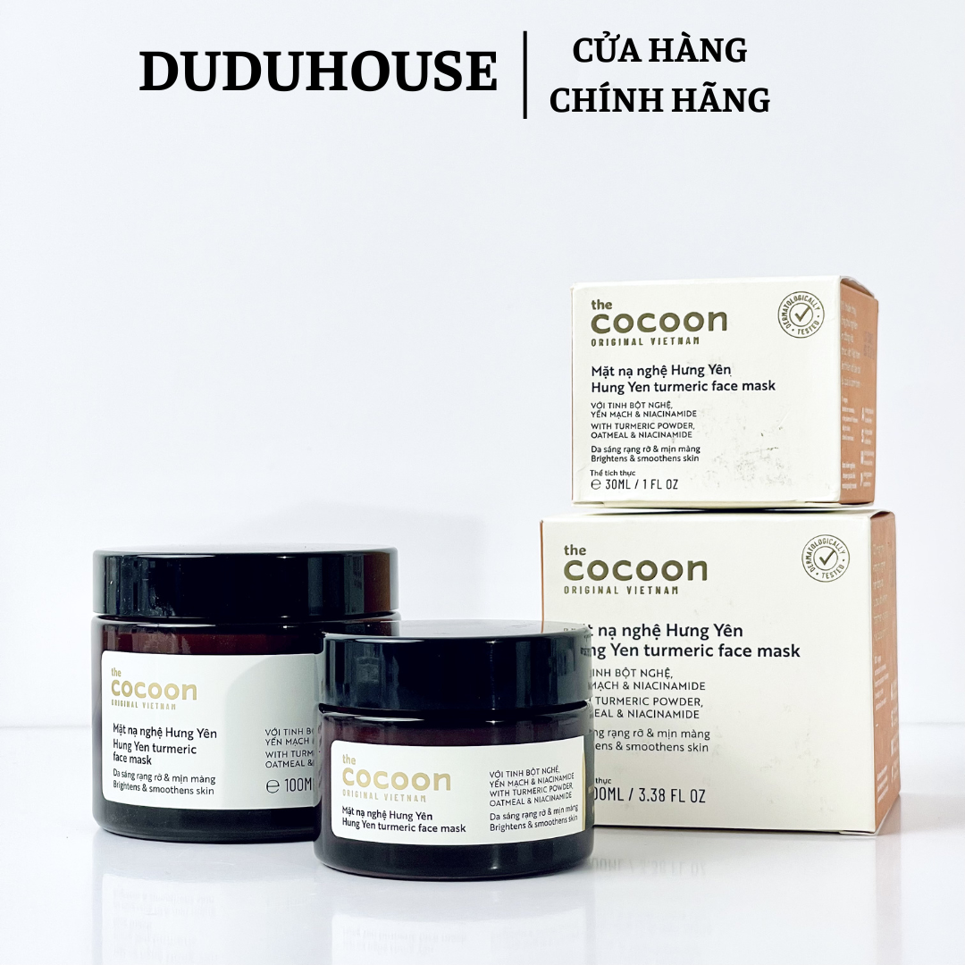 Mặt Nạ Nghệ Cocoon Mẫu Thử 30g