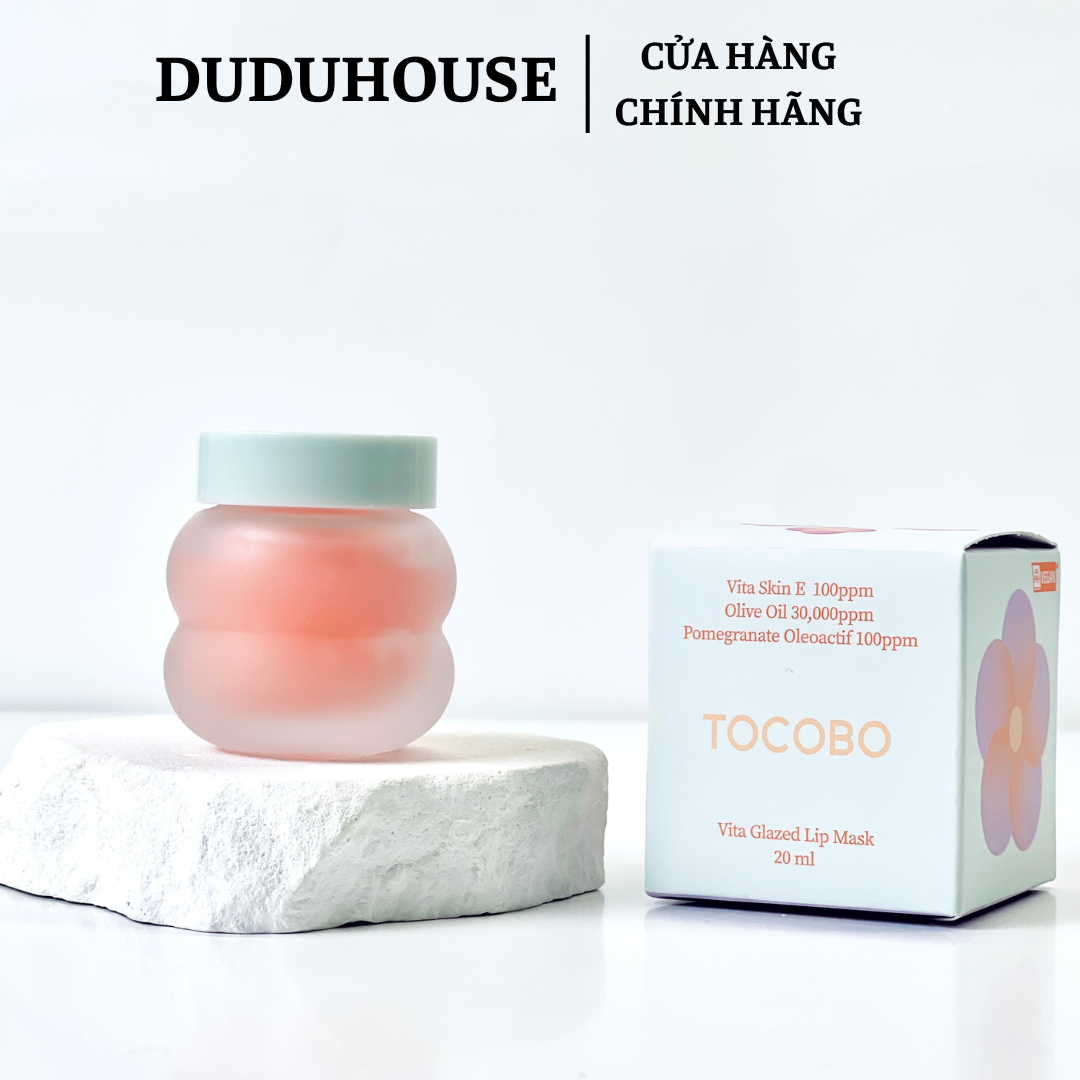 Mặt Nạ Ngủ Môi Tocobo Vita Glazed Lip Mask Fullsize 20g