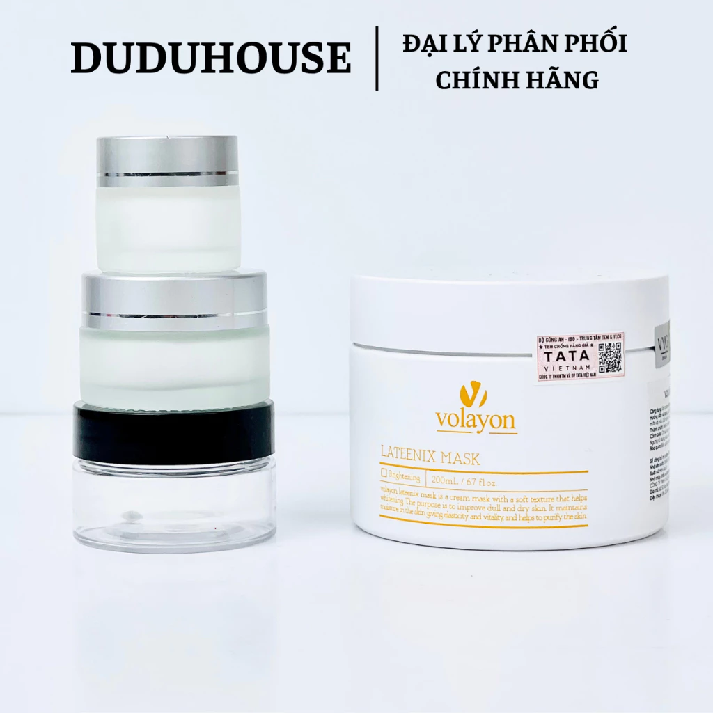 Mặt Nạ Ủ Trắng Volayon Lateenix Mask Mẫu Thử 30ml