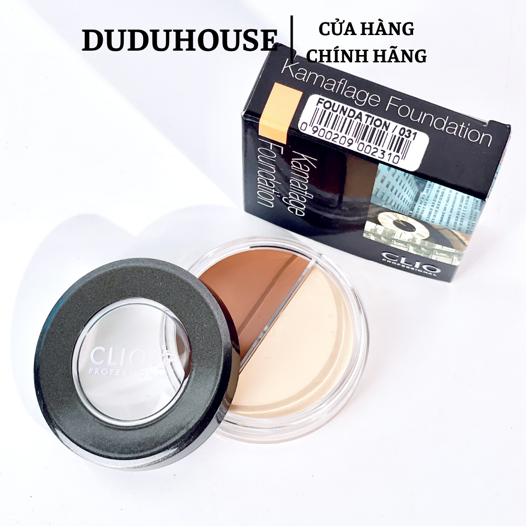 Nền Bánh Clio Kamaflage Foundation Tone 02 Fullsize 17g