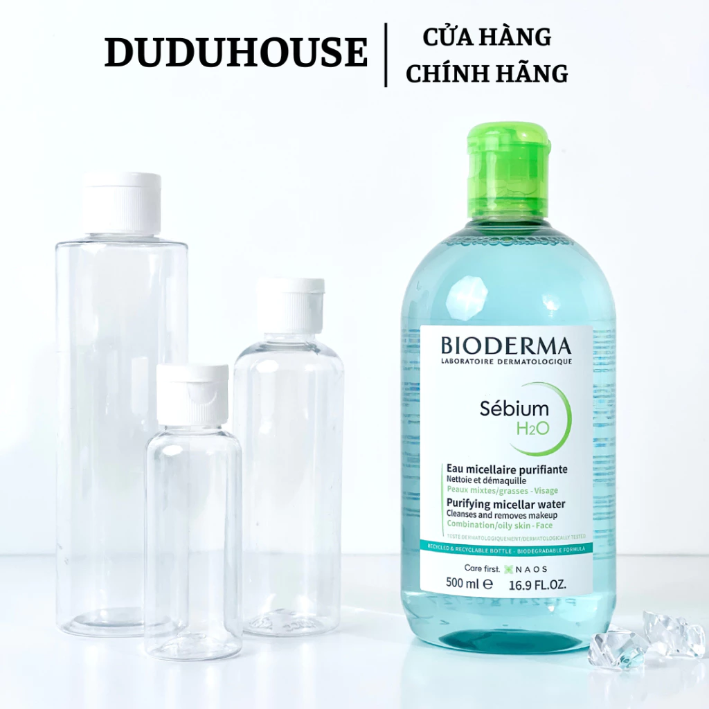 Nước Tẩy Trang Bioderma Xanh Hàng Cty Mẫu Thử 100ml