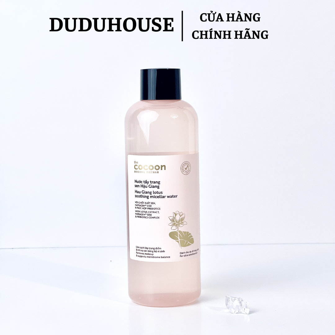 Nước Tẩy Trang Cocoon Sen Hậu Giang Fullsize 500ml