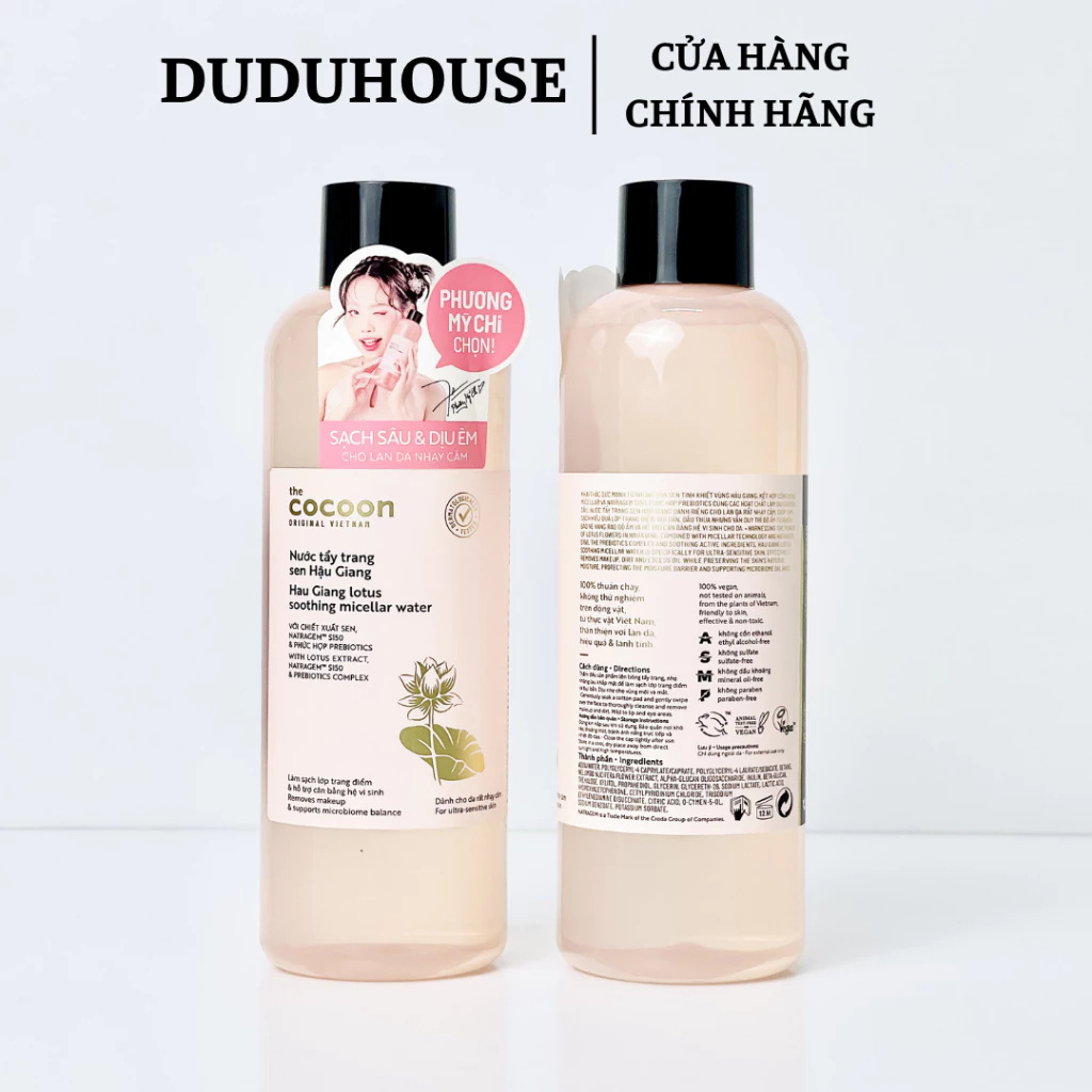 Nước Tẩy Trang Hoa Hồng Cocoon Mẫu Thử 100ml