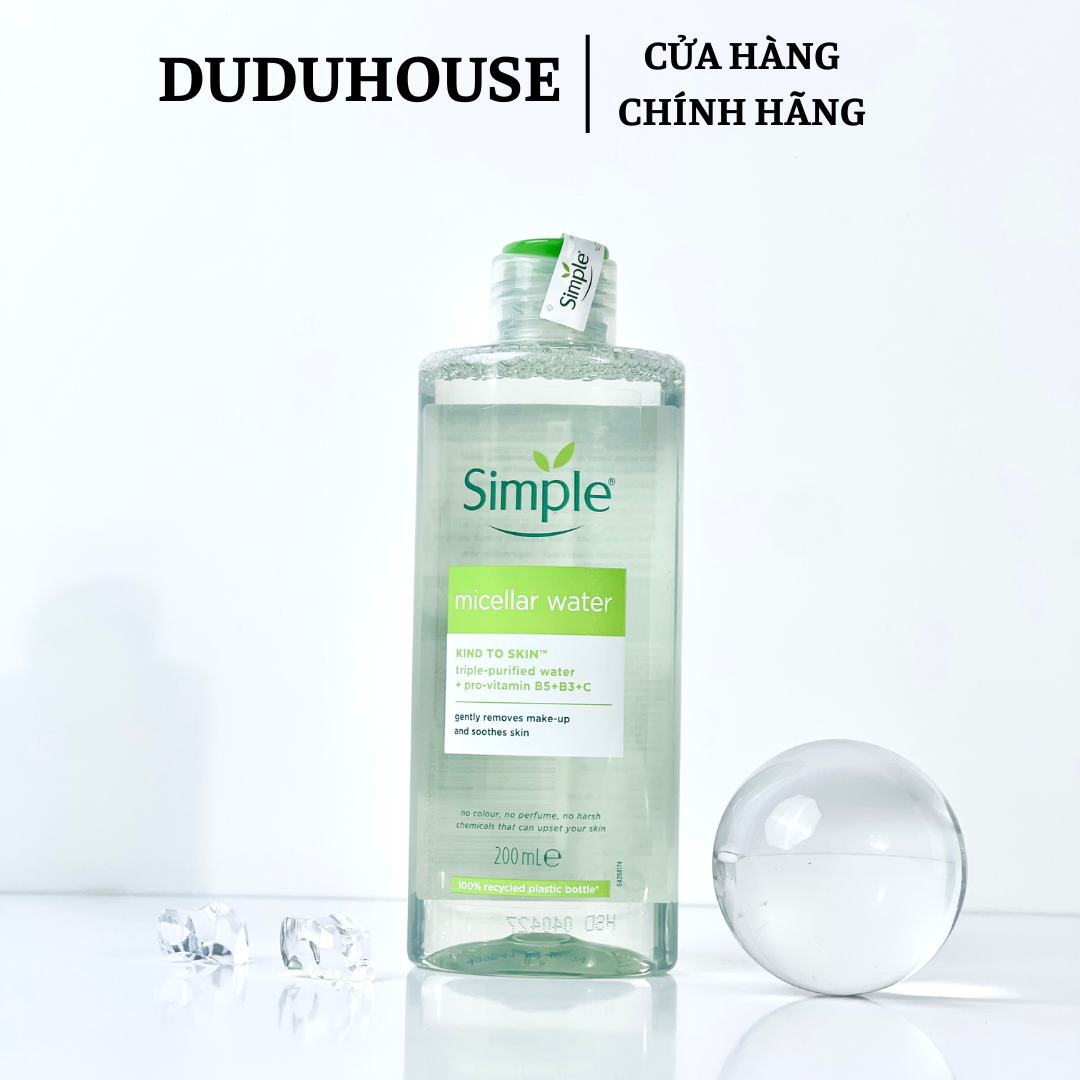 Nước Tẩy Trang Simple Fullsize 200ml