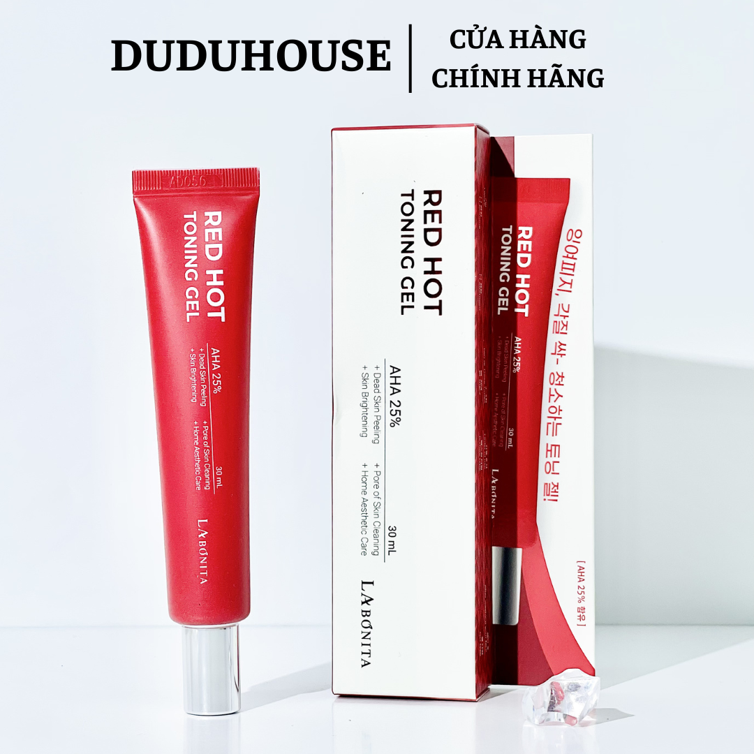 Peel La Bonita Red Hot Toning Gel AHA 25% Fullsize 30ml