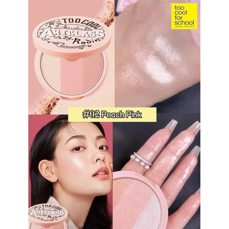 Phấn Bắt Sáng Too Cool For School Tone 02