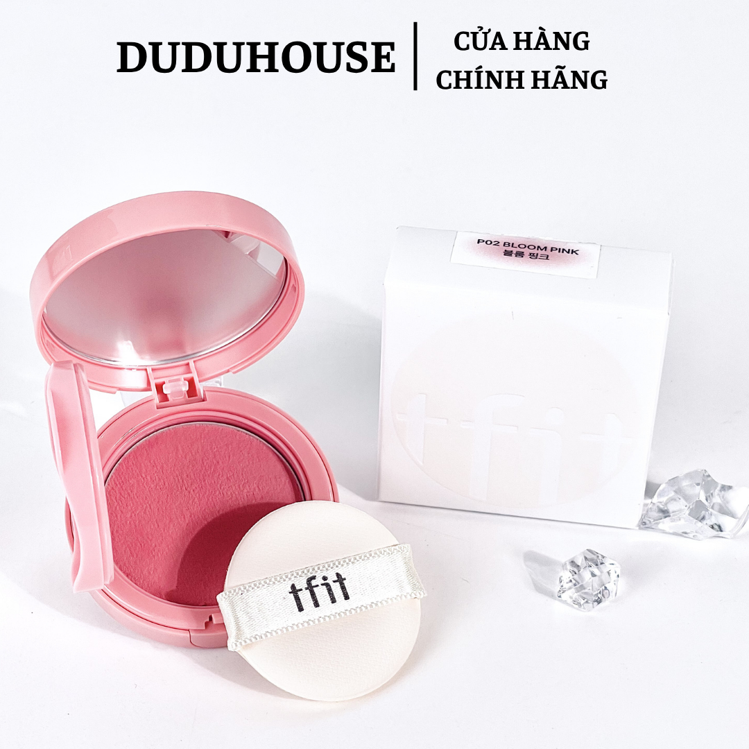 Phấn Má TFIT Fluffy 4g #P01 Milky Pink Fullsize 4g