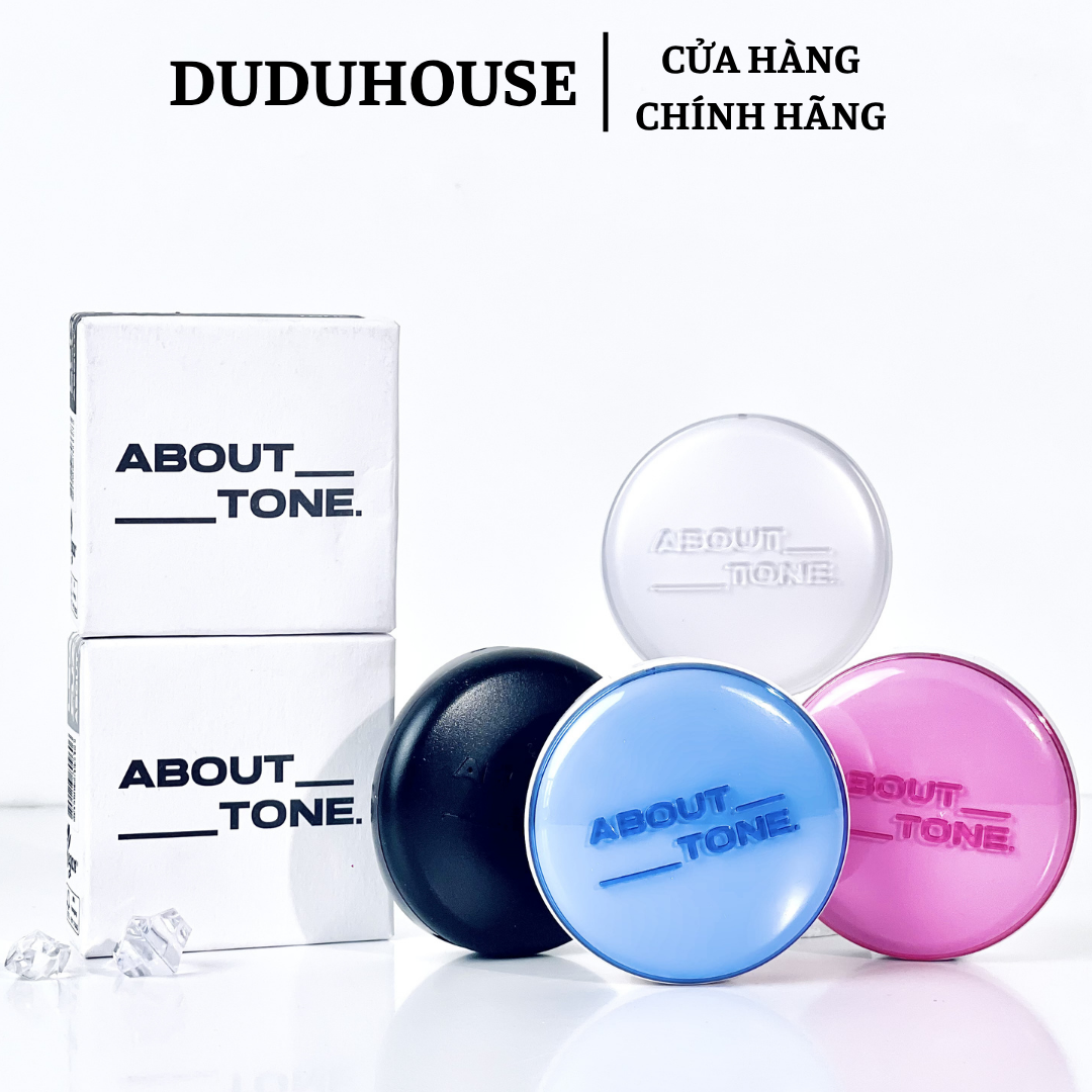 Phấn Phủ Nén About Tone Vỏ Đen Tone 03 Natural