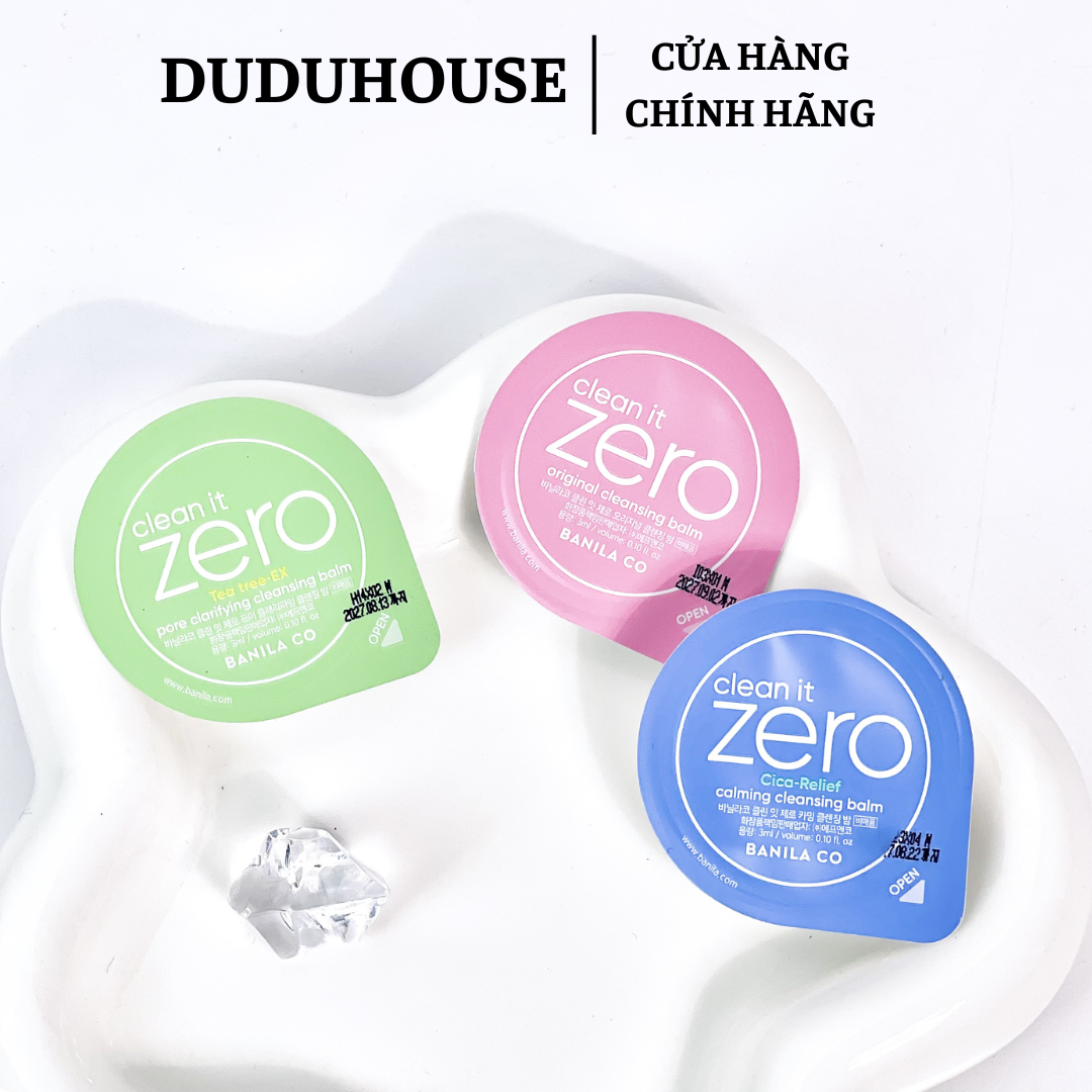 Sáp Tẩy Trang Banila Co Clean It Zero Tím Minisize 3ml