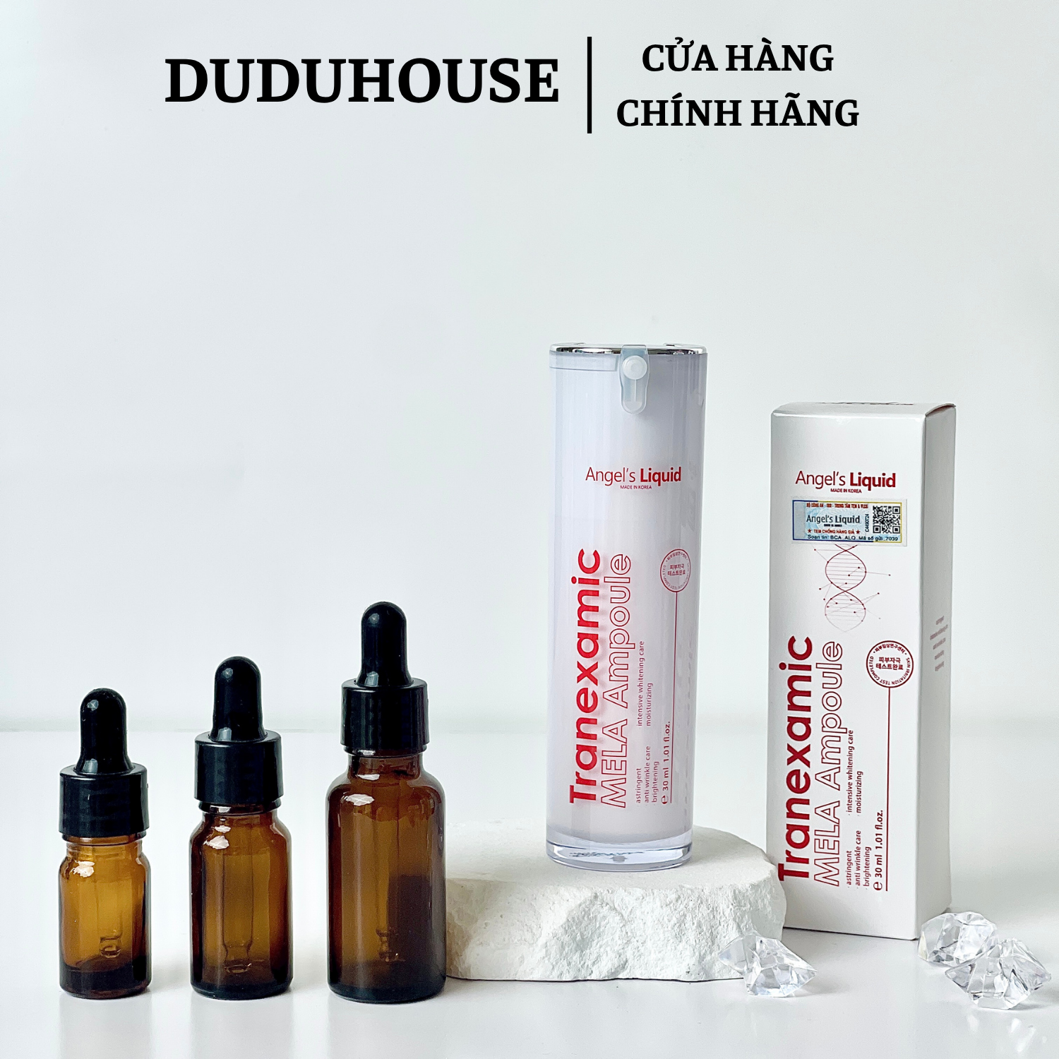 Serum Angel's Liquid Tranexamic Trắng Mẫu Thử 10ml