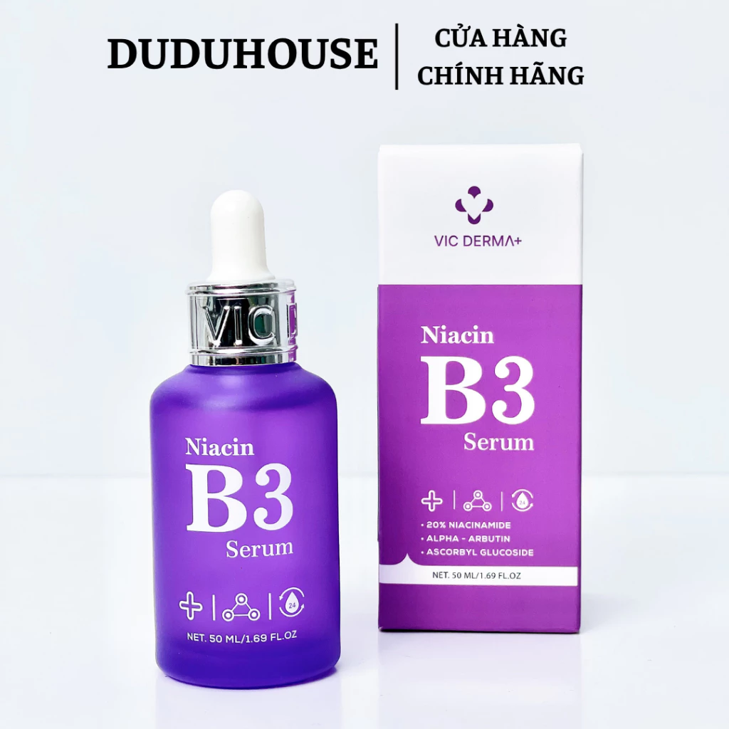Serum B3 Niacinamide Vicderma Mẫu Thử 10ml