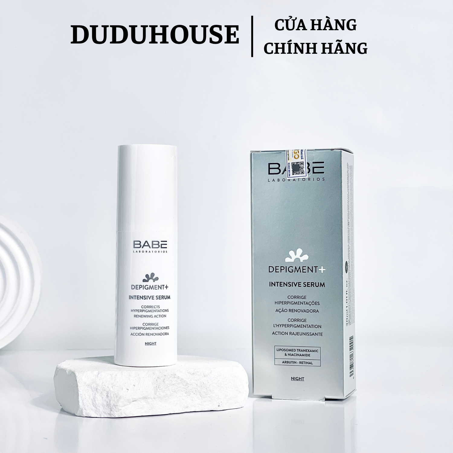 Serum Babe Depigment Dưỡng Sáng Da Fullsize 30ml