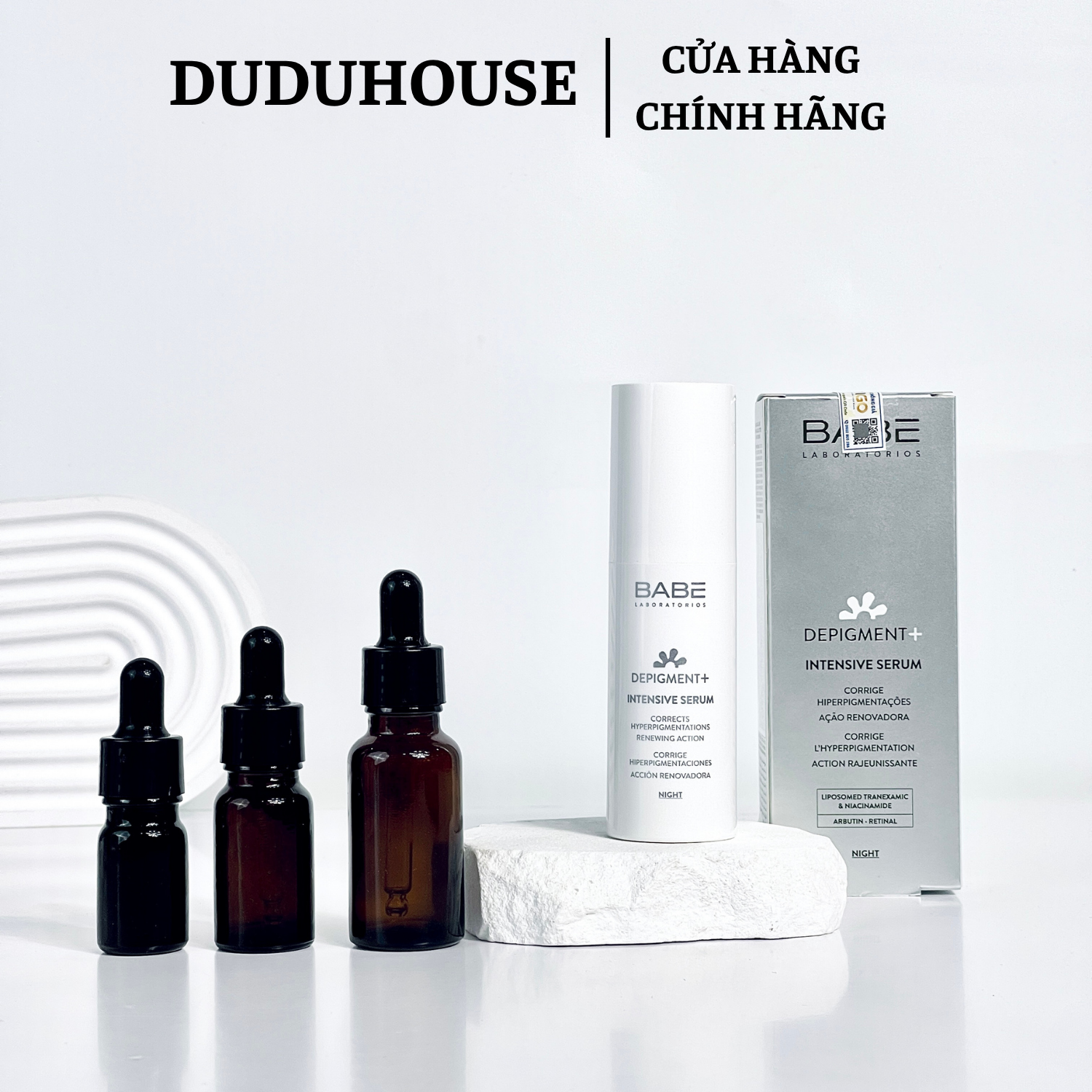 Serum Babe Depigment Dưỡng Sáng Da Mẫu Thử 10ml