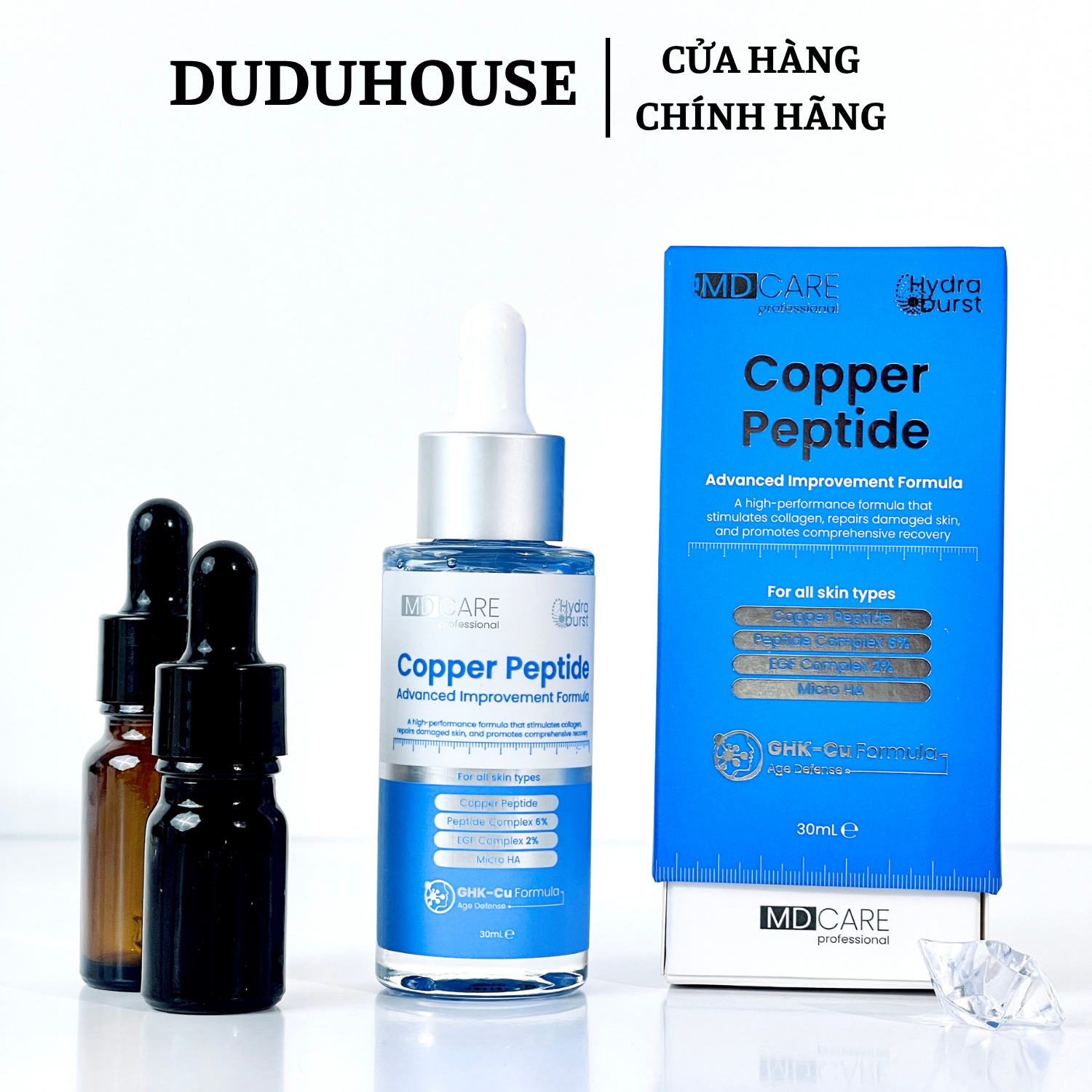 Serum Chống Lão Hóa MDCare Copper Peptide Mẫu Thử 10ml