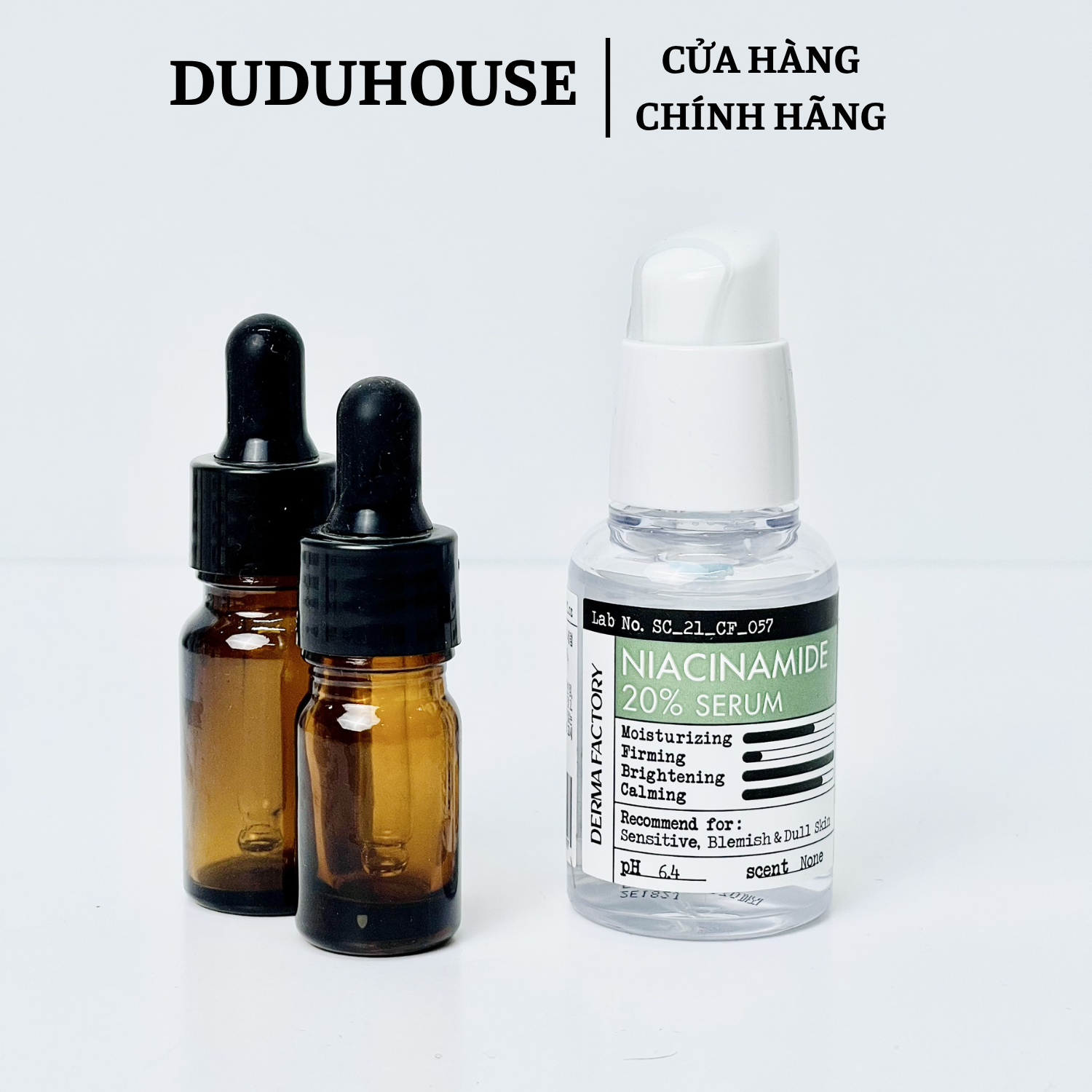 Serum Derma Factory Niacinamide 20% Mẫu Thử 10ml