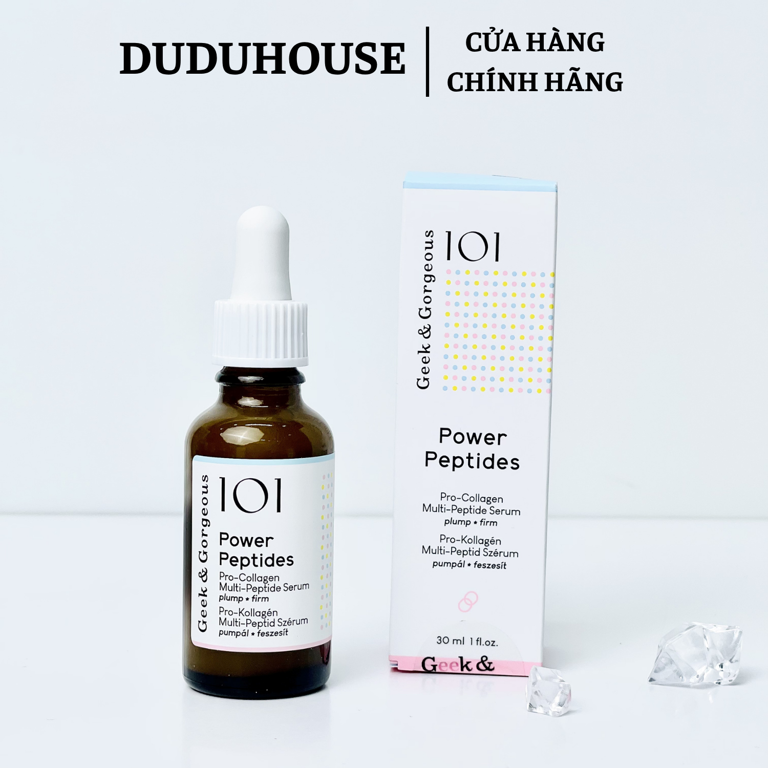 Serum Geek & Gorgeous Power Peptides Fullsize 30ml