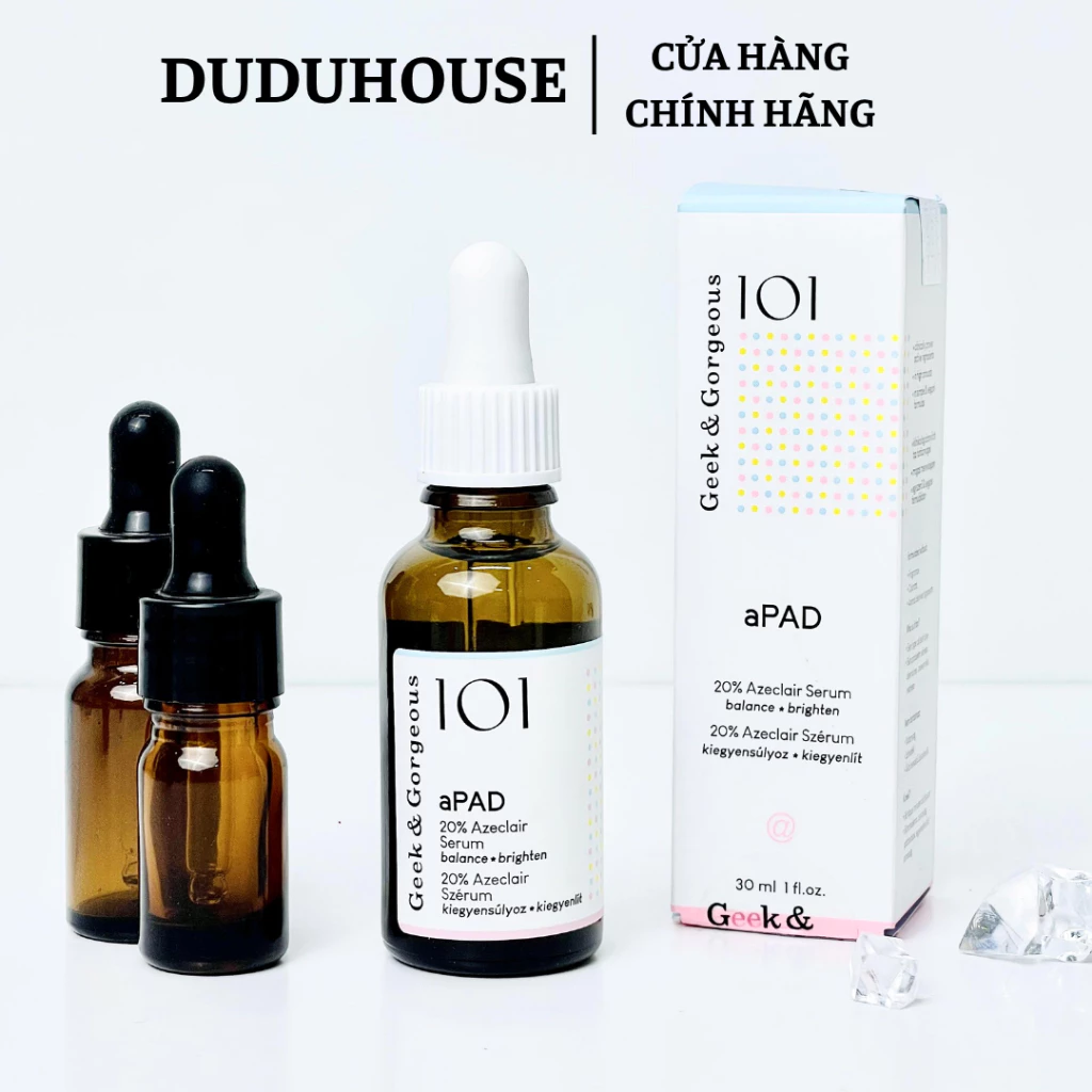 Serum Geek & Gorgeous aPAD Azelaic Acid Mẫu Thử 10ml