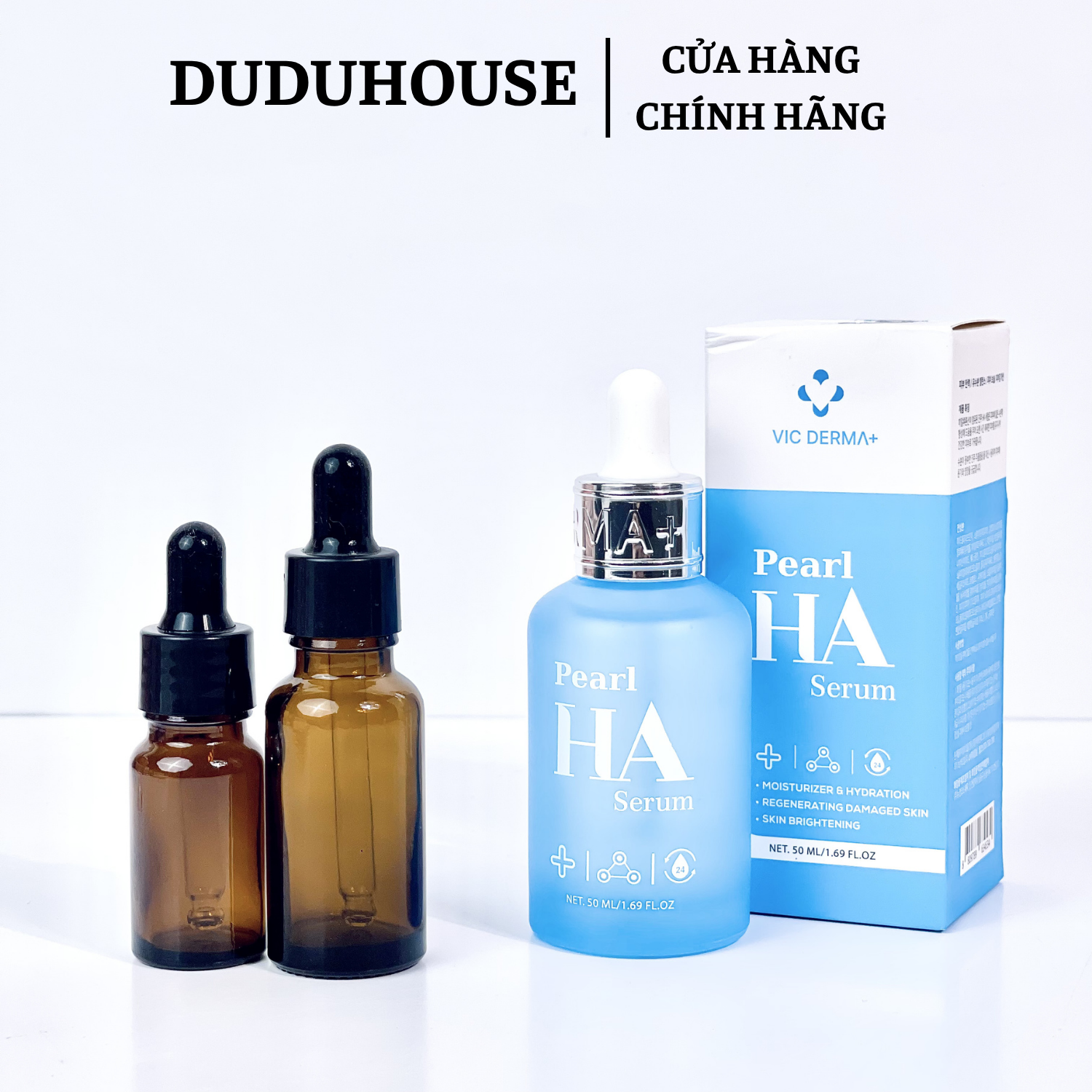 Serum HA Vic Derma Pearl Mẫu Thử 10ml