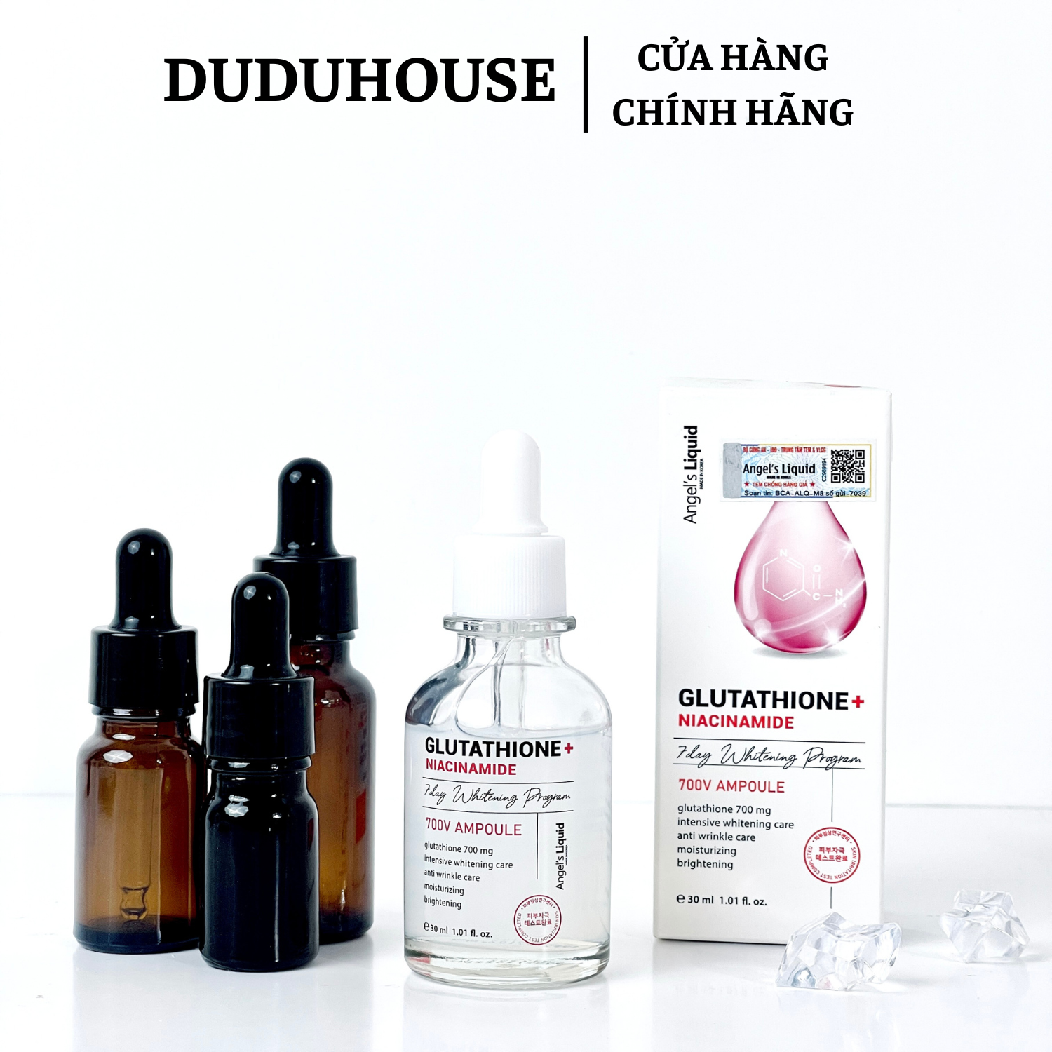 Serum Huyết Thanh 7Day Angel's Liquid Niacinamide Mẫu Thử 10ml