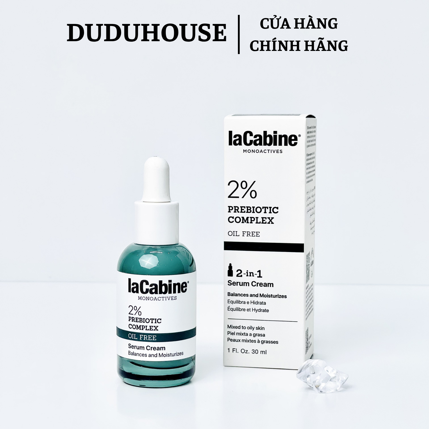 Serum LaCabine 2% Prebiotic Complex Fullsize 30ml