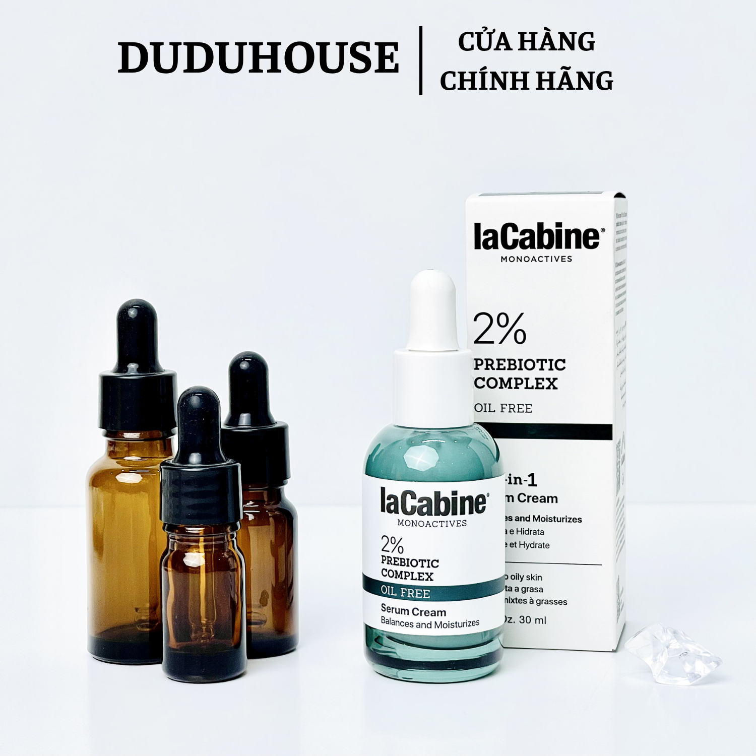 Serum LaCabine 2% Prebiotic Complex Mẫu Thử 10ml