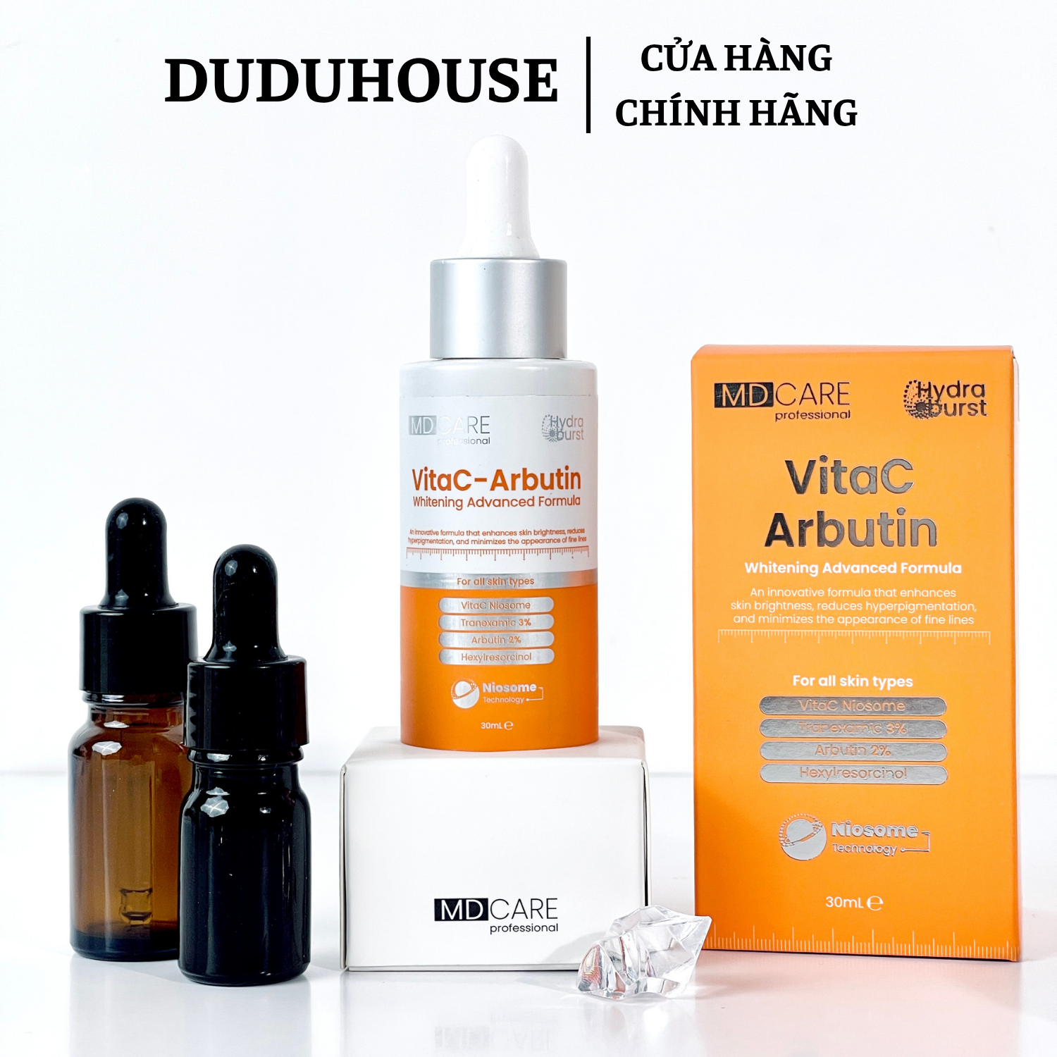 Serum MDCare VitaC Arbutin Mẫu Thử 10ml
